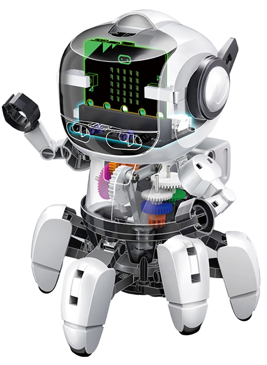 VELLEMAN Roboterbausatz Tobbie II mit micro:bit