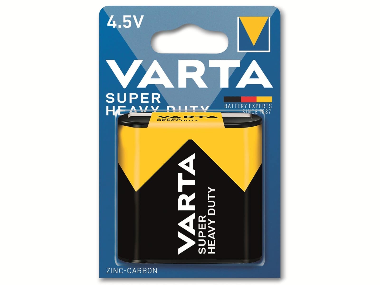 VARTA Batterie Zink-Kohle, 3R12, 4.5V, Superlife, 1 Stück VARTA Batterie Zink-Kohle, 3R12, 4.5V, Superlife, 1 Stück