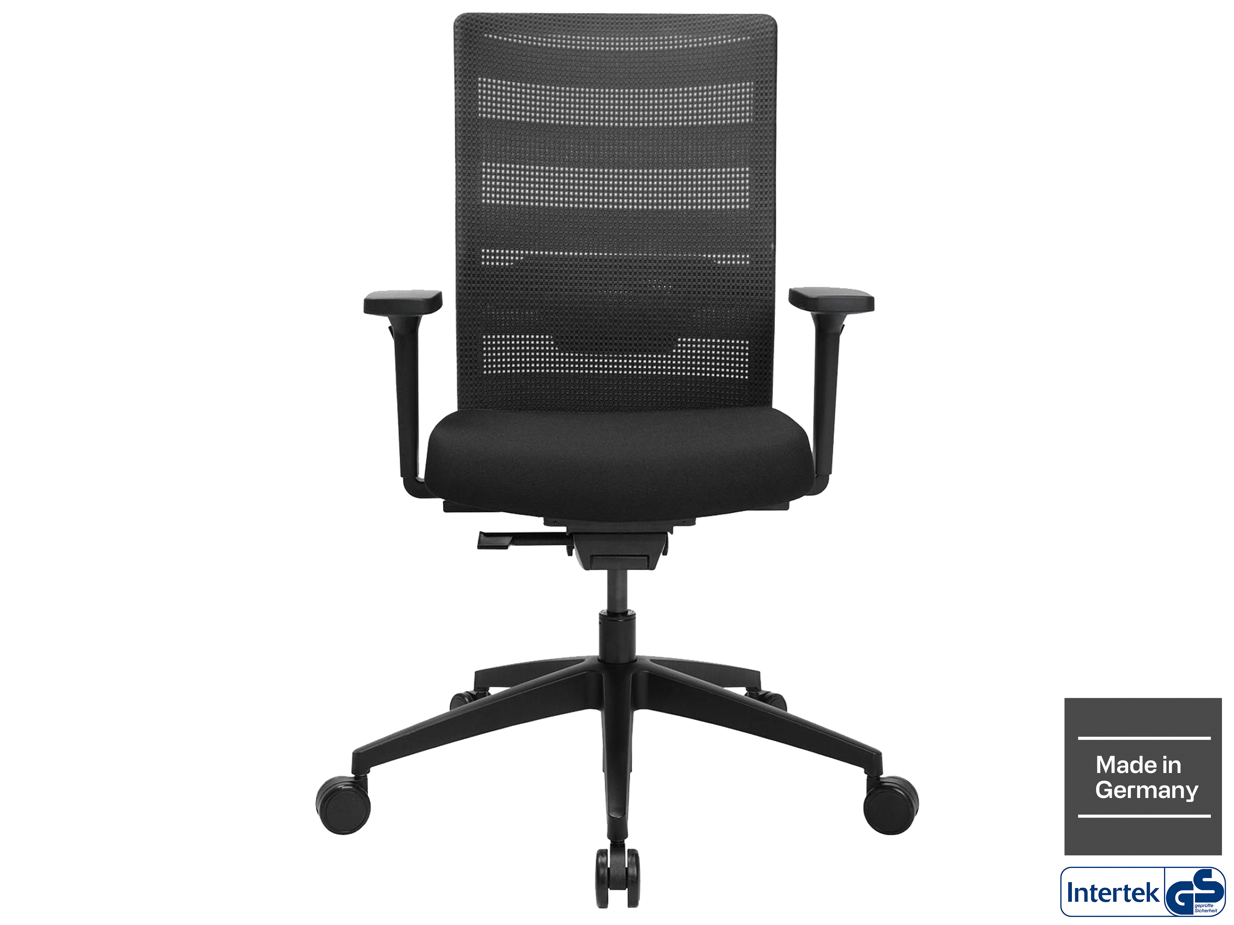TOPSTAR Bürostuhl Airwork inkl. Armlehnen schwarz