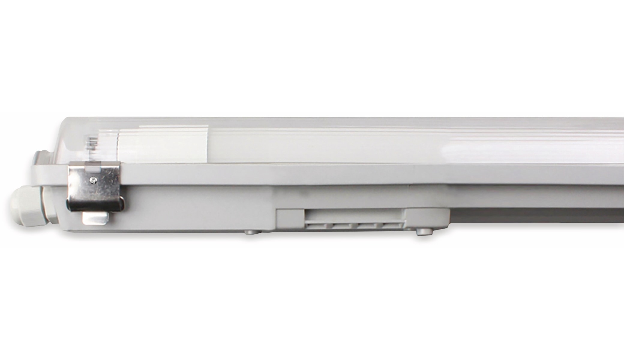 MÜLLER-LICHT LED-Wannenleuchte, 20800198, Aqua-Promo 2/60, 2x 8 W, 840 lm, 4000 K, weiß MÜLLER-LICHT LED-Wannenleuchte, 20800198, Aqua-Promo 2/60, 2x10 W, 900 lm, 4000 K, grau
