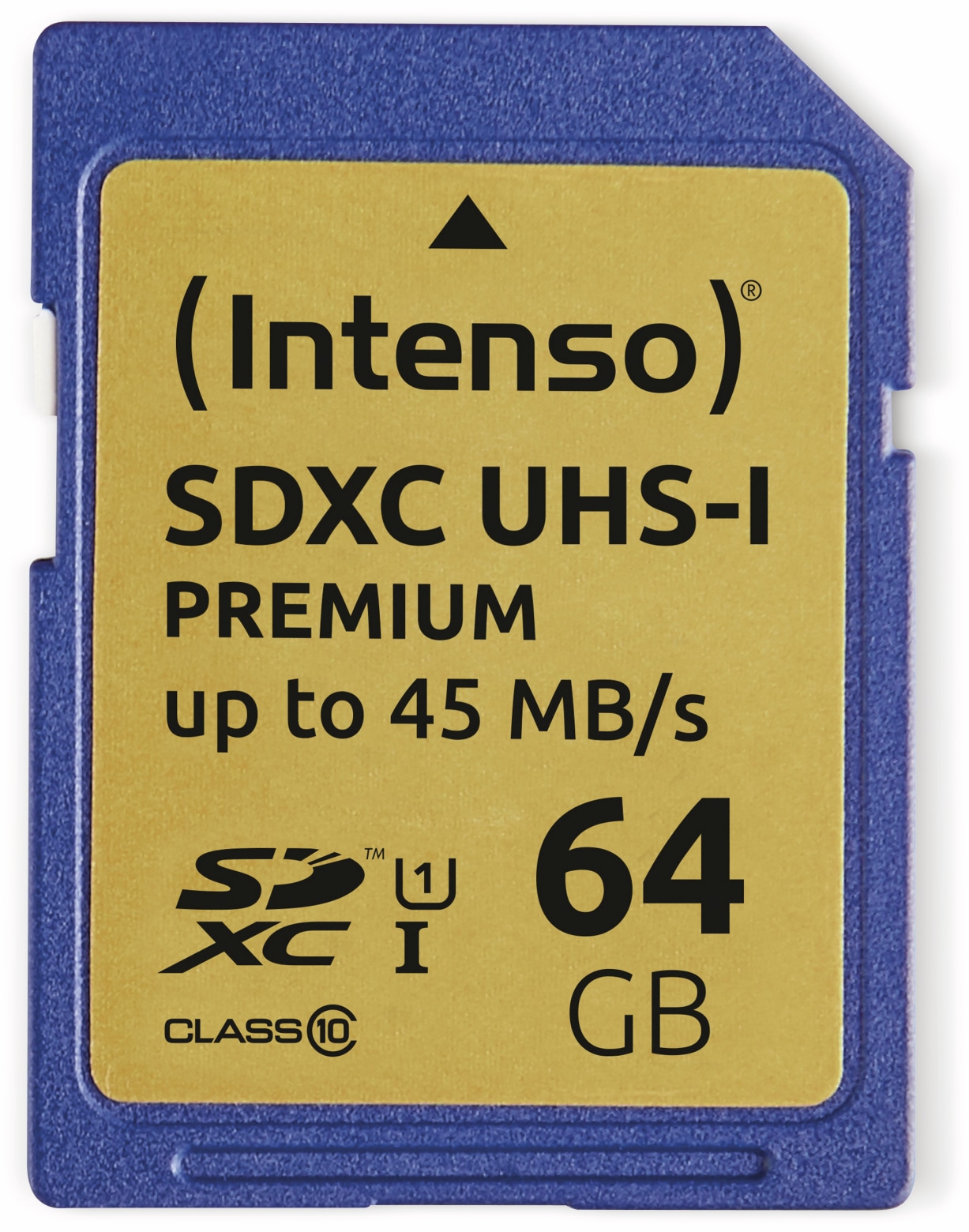 INTENSO SDXC Card 3421490, 64 GB, Class 10, UHS-I INTENSO SDXC Card 3421490, 64 GB, Class 10, UHS-I