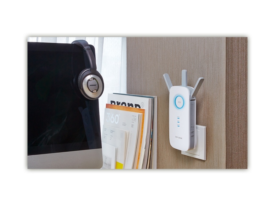 TP-LINK Dualband-WLAN Repeater RE450, AC1750 TP-LINK Dualband-WLAN Repeater RE450, AC1750