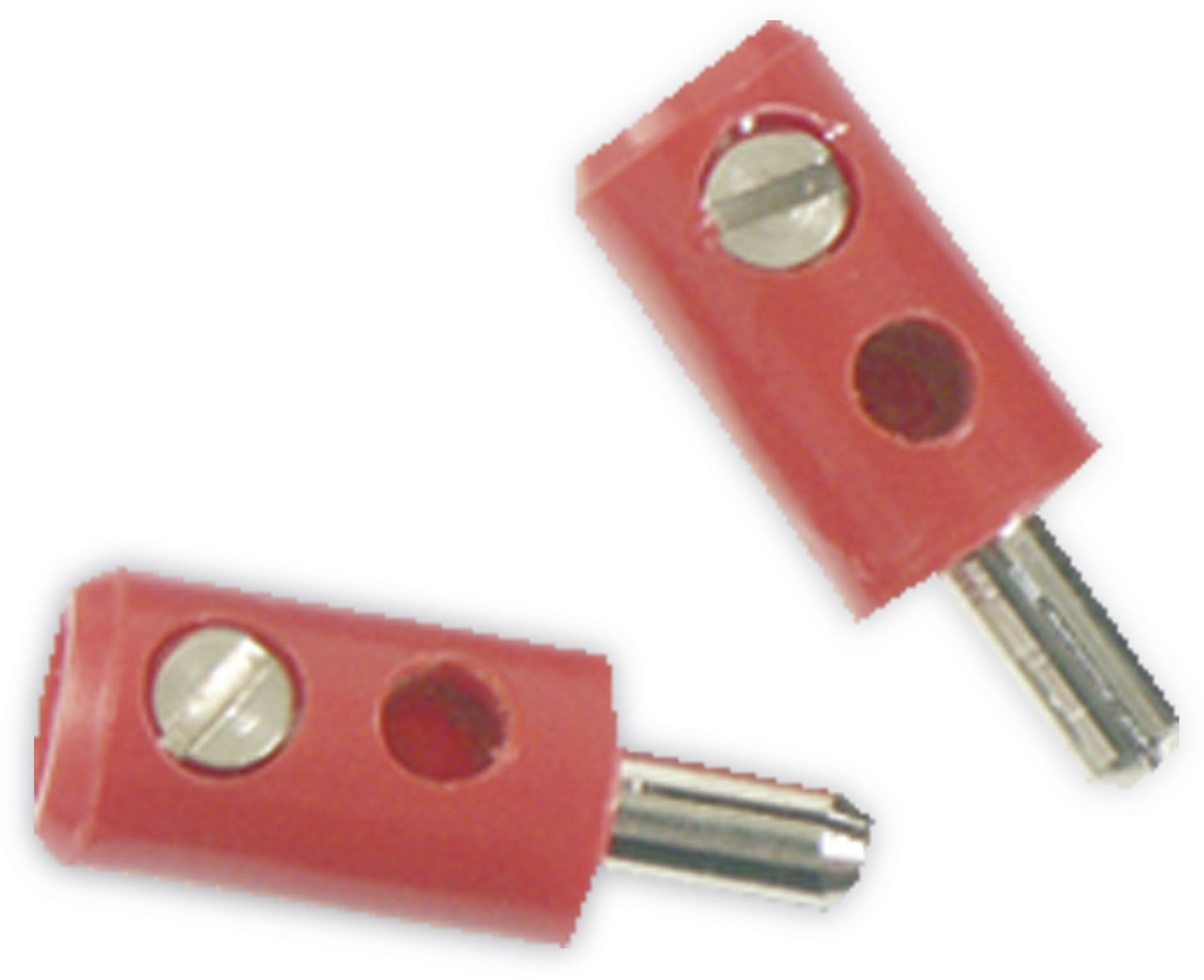 Zwergstecker, rot, 10 Stück Zwergstecker, rot, 10 Stück