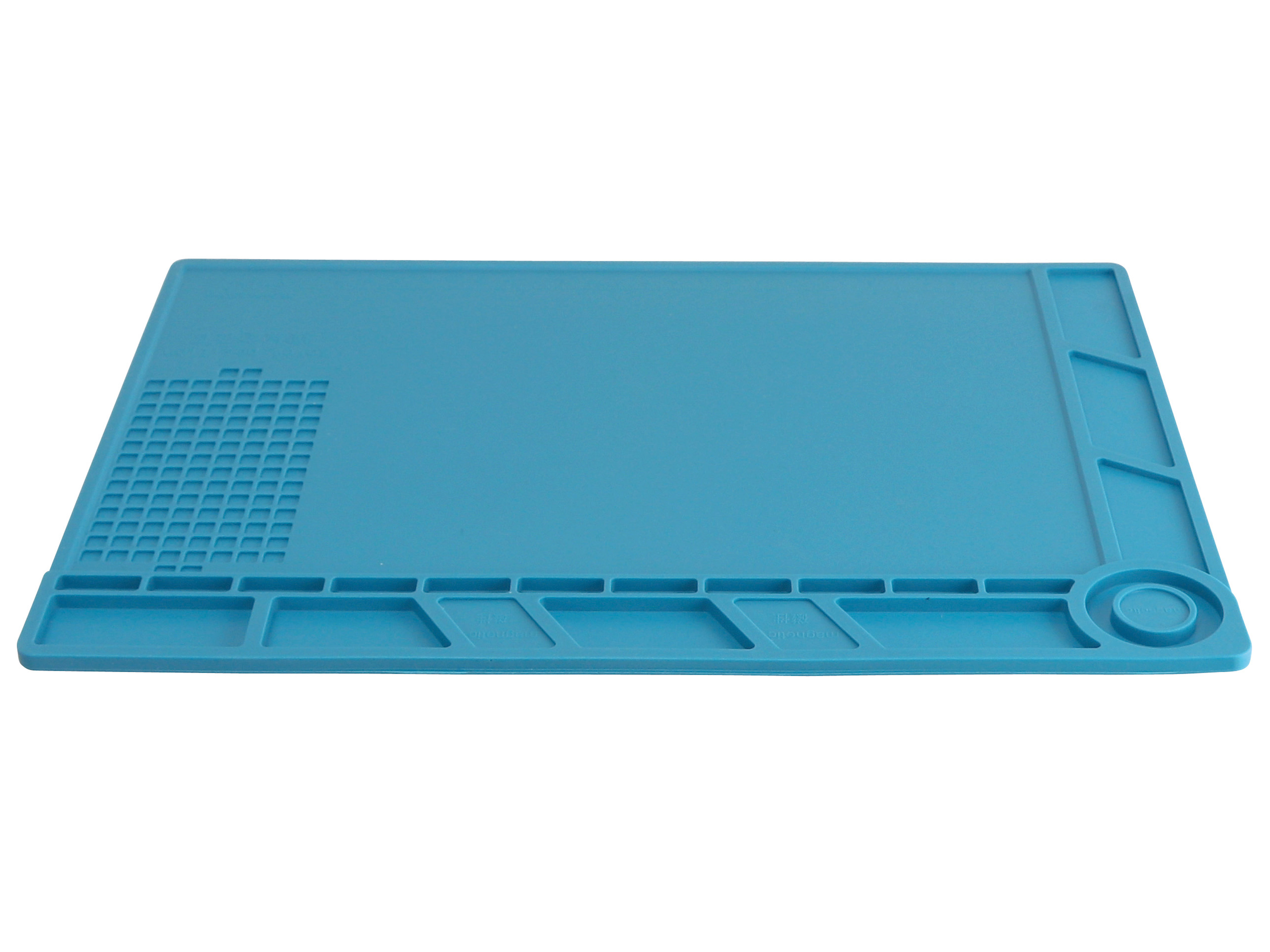 DAYTOOLS Silikon-Lötmatte S-140, 35x25 cm, blau DAYTOOLS Silikon-Lötmatte S-140, 35x25 cm, blau