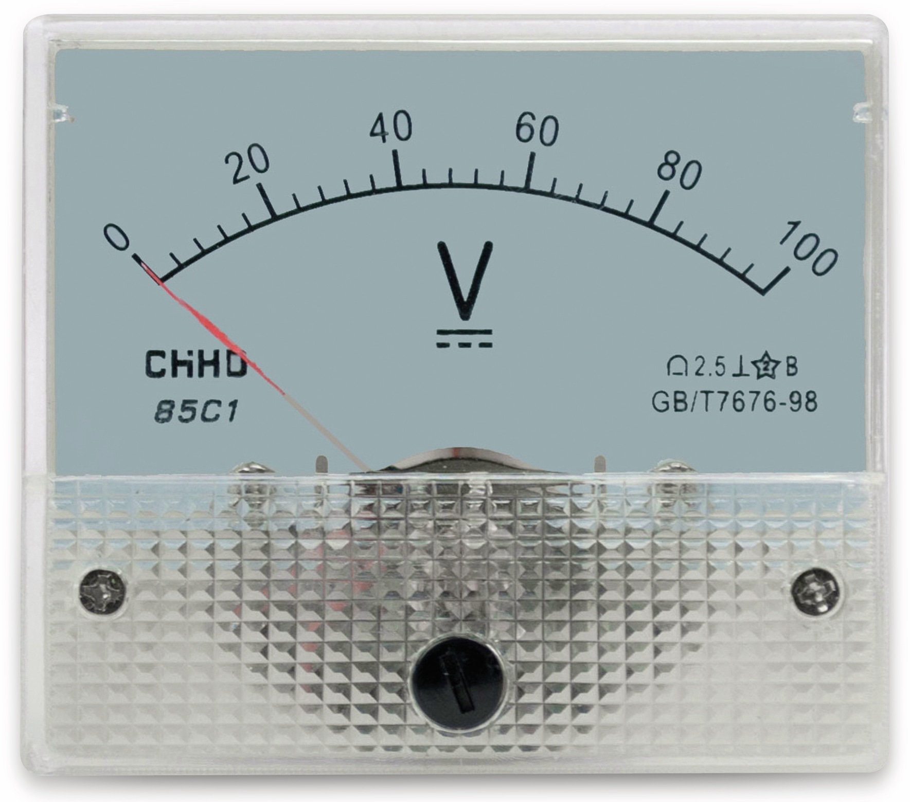 Einbau-Messinstrument, 0...100 V- Einbau-Messinstrument, 0...100 V-