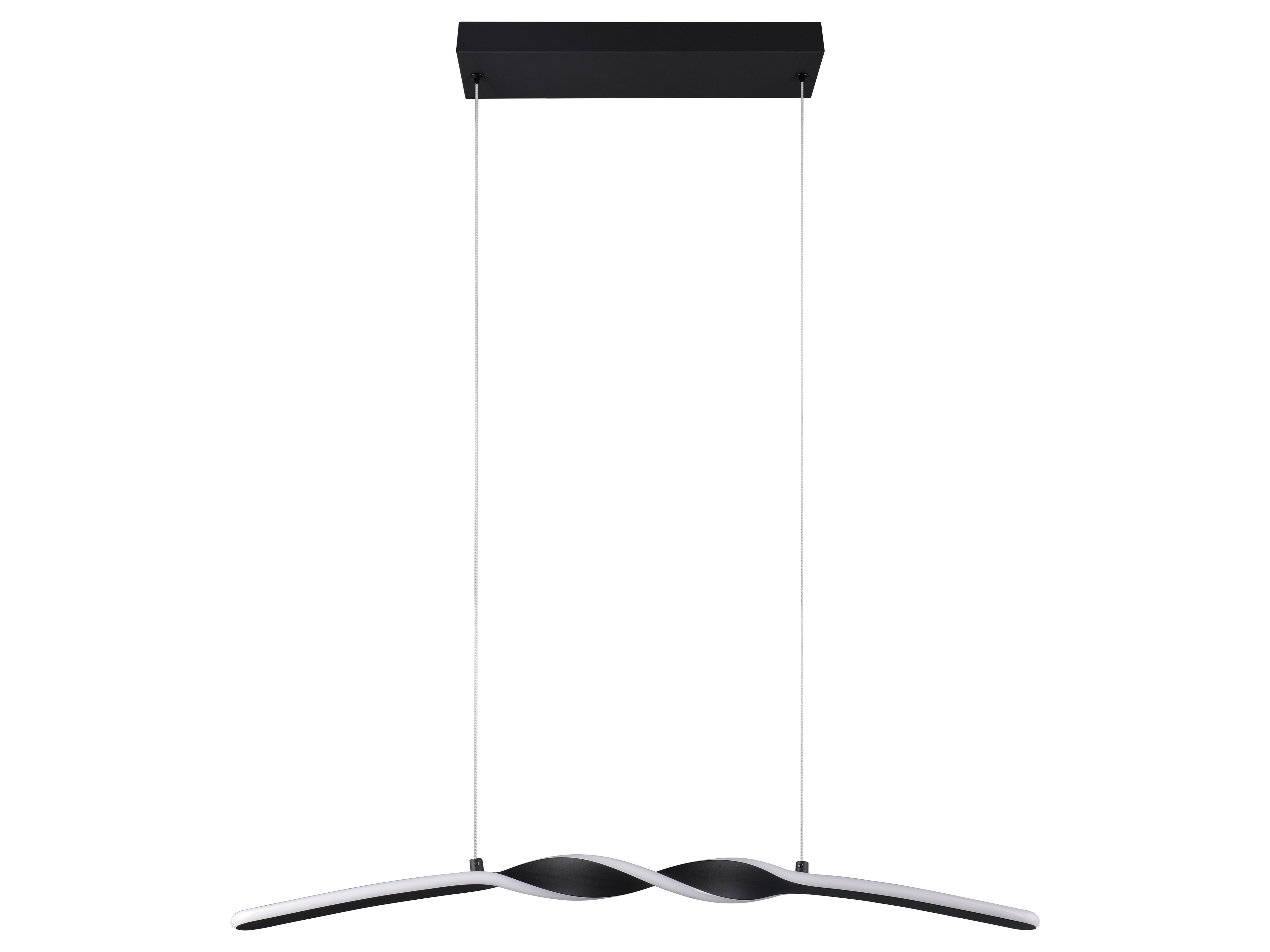 REALITY LED-Pendelleuchte Ginko R35791132, 18W, 3000K, 1980lm, warmweiß, IP20, schwarz REALITY LED-Pendelleuchte Ginko R35791132, 18W, 3000K, 1980lm, warmweiß, IP20, schwarz