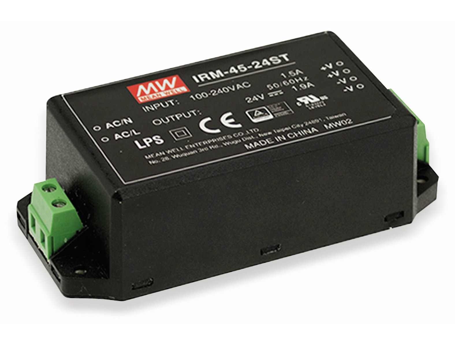 MEAN WELL AC/DC-Printnetzteil IRM-45-5ST, 5 V-/8 A, 40 W MEAN WELL AC/DC-Printnetzteil IRM-45-5ST, 5 V-/8 A, 40 W