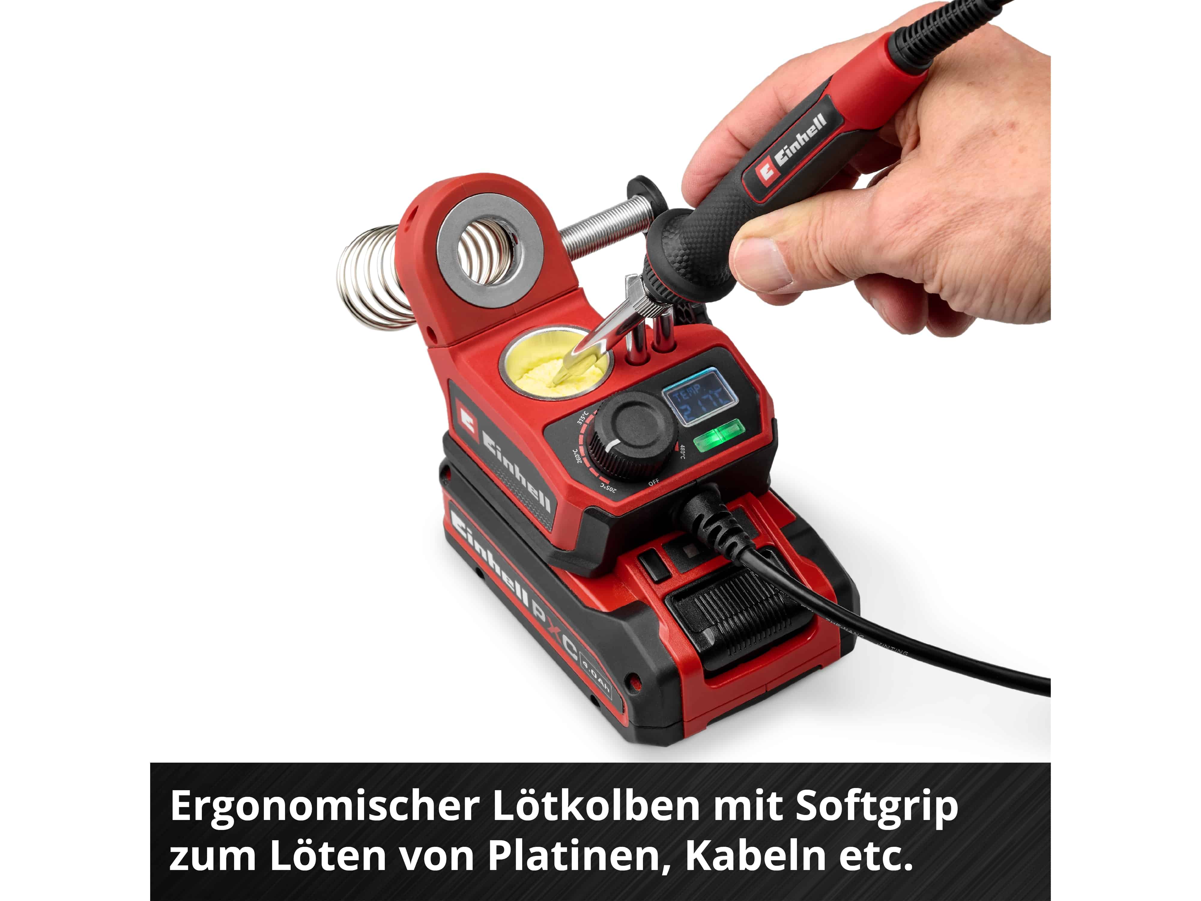 EINHELL Akku-Lötkolben TE-SI 18/480 Li E, 4520400, Solo EINHELL Akku-Lötkolben TE-SI 18/480 Li E, 4520400, Solo