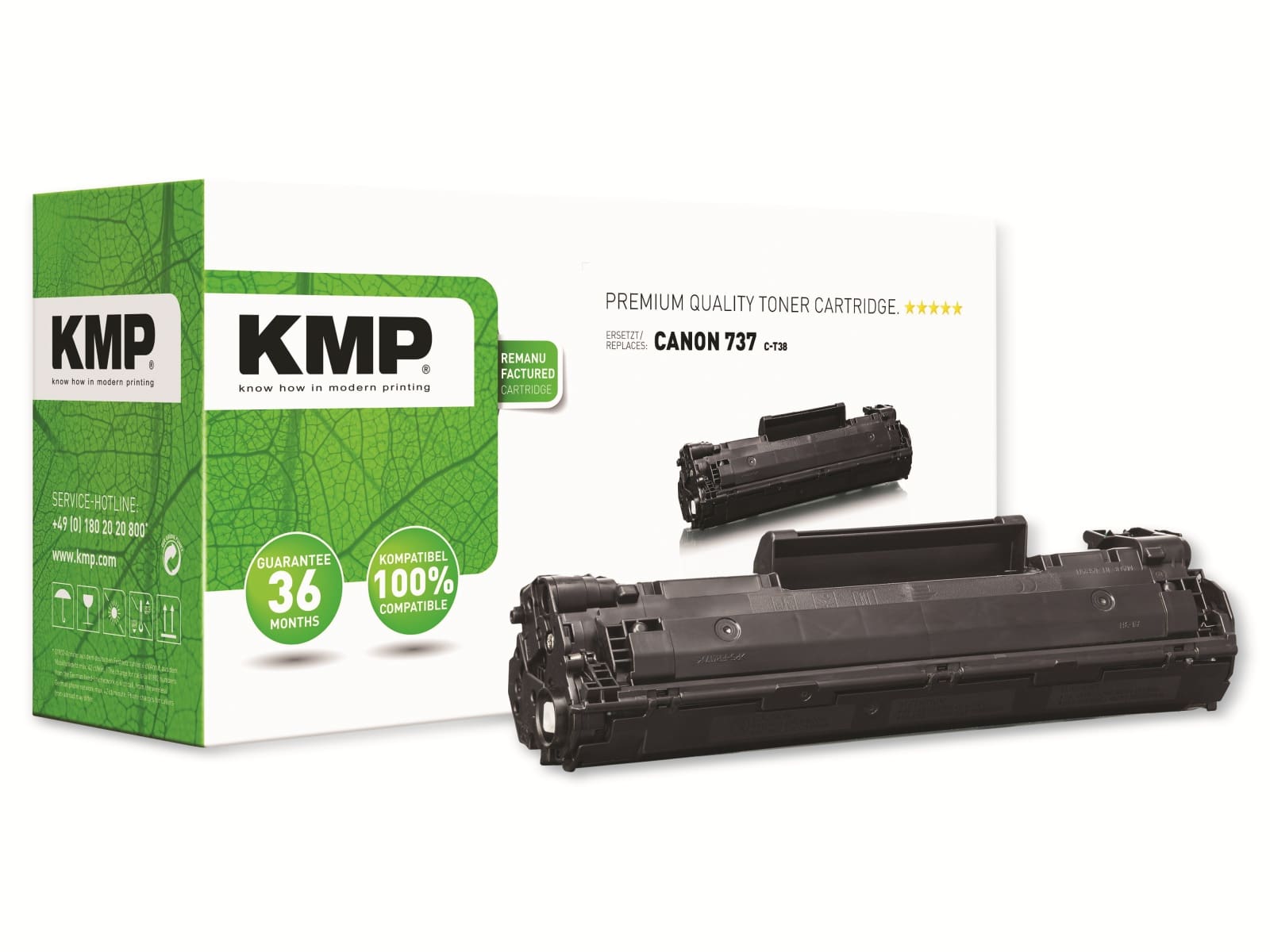 KMP Toner C-T38, kompatibel zu Canon 737 KMP Toner C-T38, kompatibel zu Canon 737