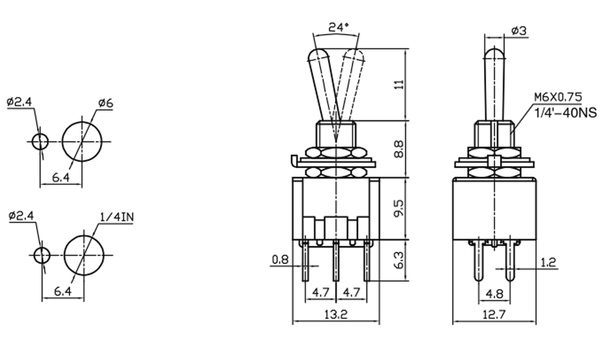 Kippschalter MTS-203-A2