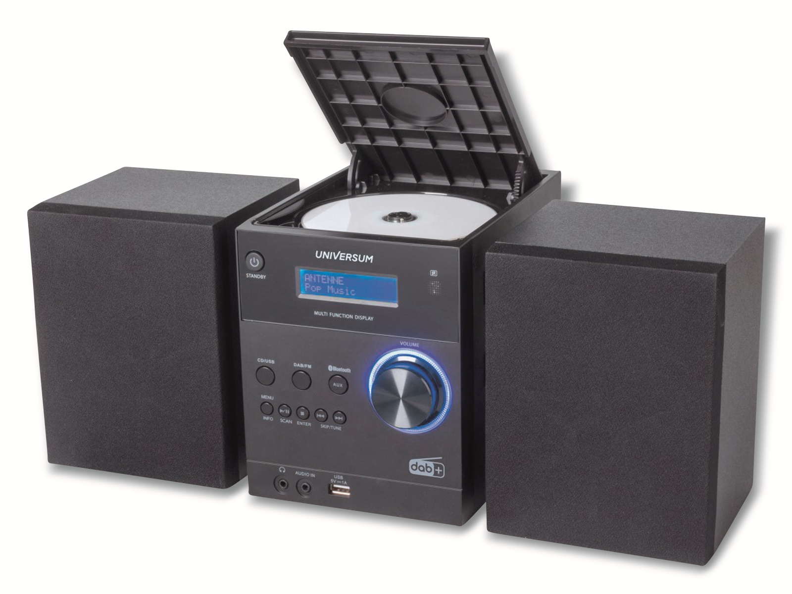 UNIVERSUM Stereoanlage MS 300-21, CD, DAB+ Radio, Bluetooth, USB, schwarz UNIVERSUM Stereoanlage MS 300-21, CD, DAB+ Radio, Bluetooth, USB, schwarz