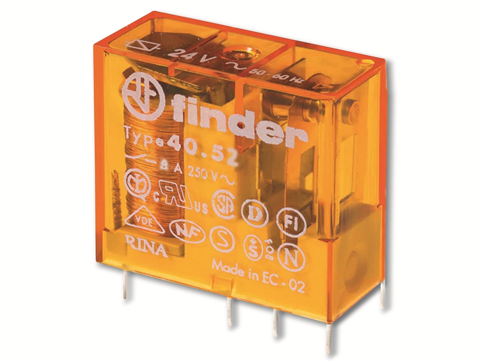 FINDER Steck-/Printrelais 40.52.8.012.0000 FINDER Steck-/Printrelais 40.52.8.012.0000