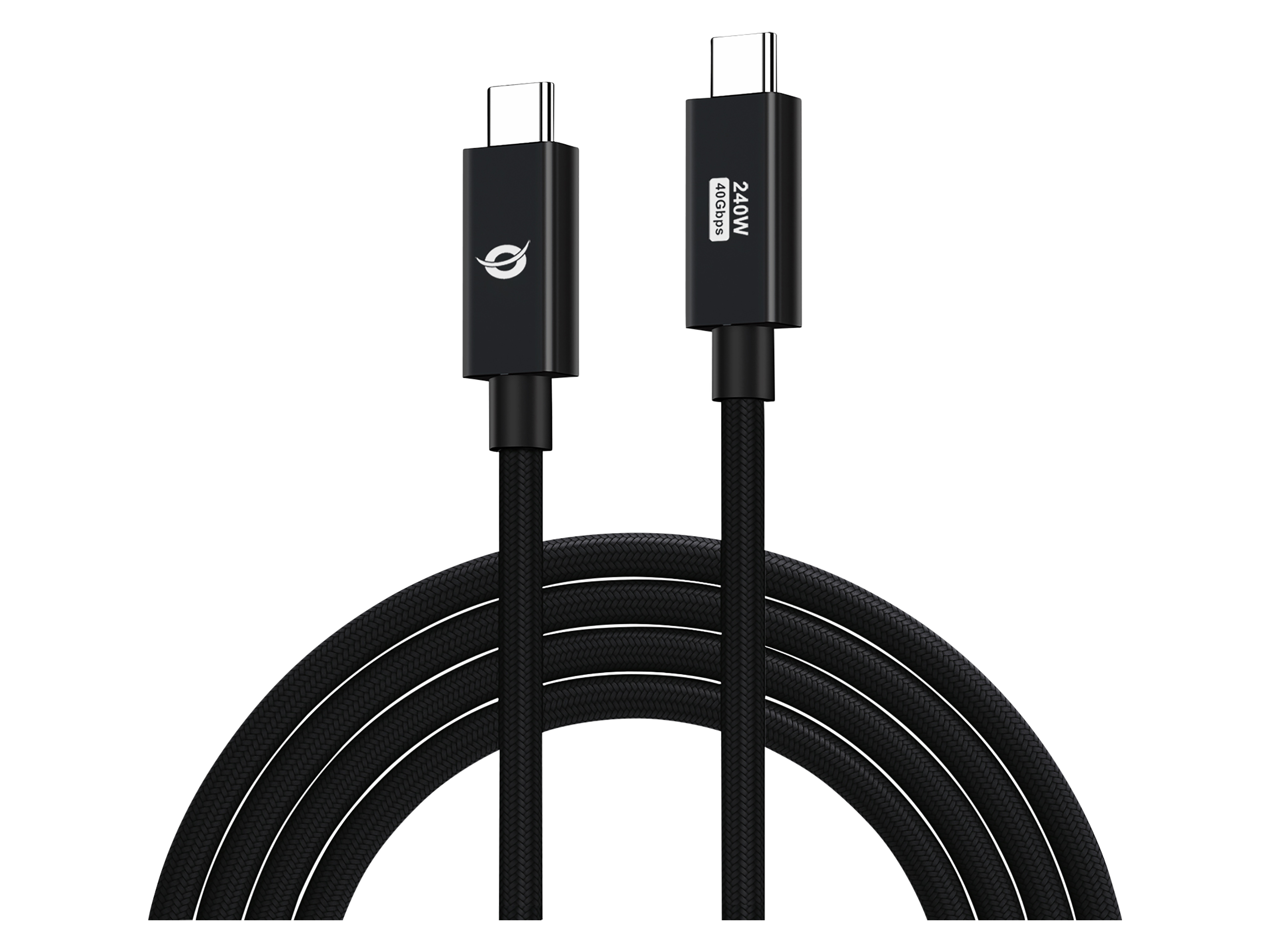 CONCEPTRONIC USB-C Kabel ETTA04B20 240W 2m schwarz 8k CONCEPTRONIC USB-C Kabel ETTA04B20 240W 2m schwarz 8k