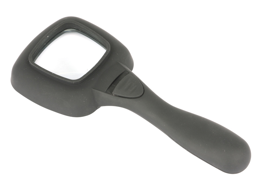 Handlupe mit LED-Beleuchtung, 4-fach Handlupe mit LED-Beleuchtung, 4-fach