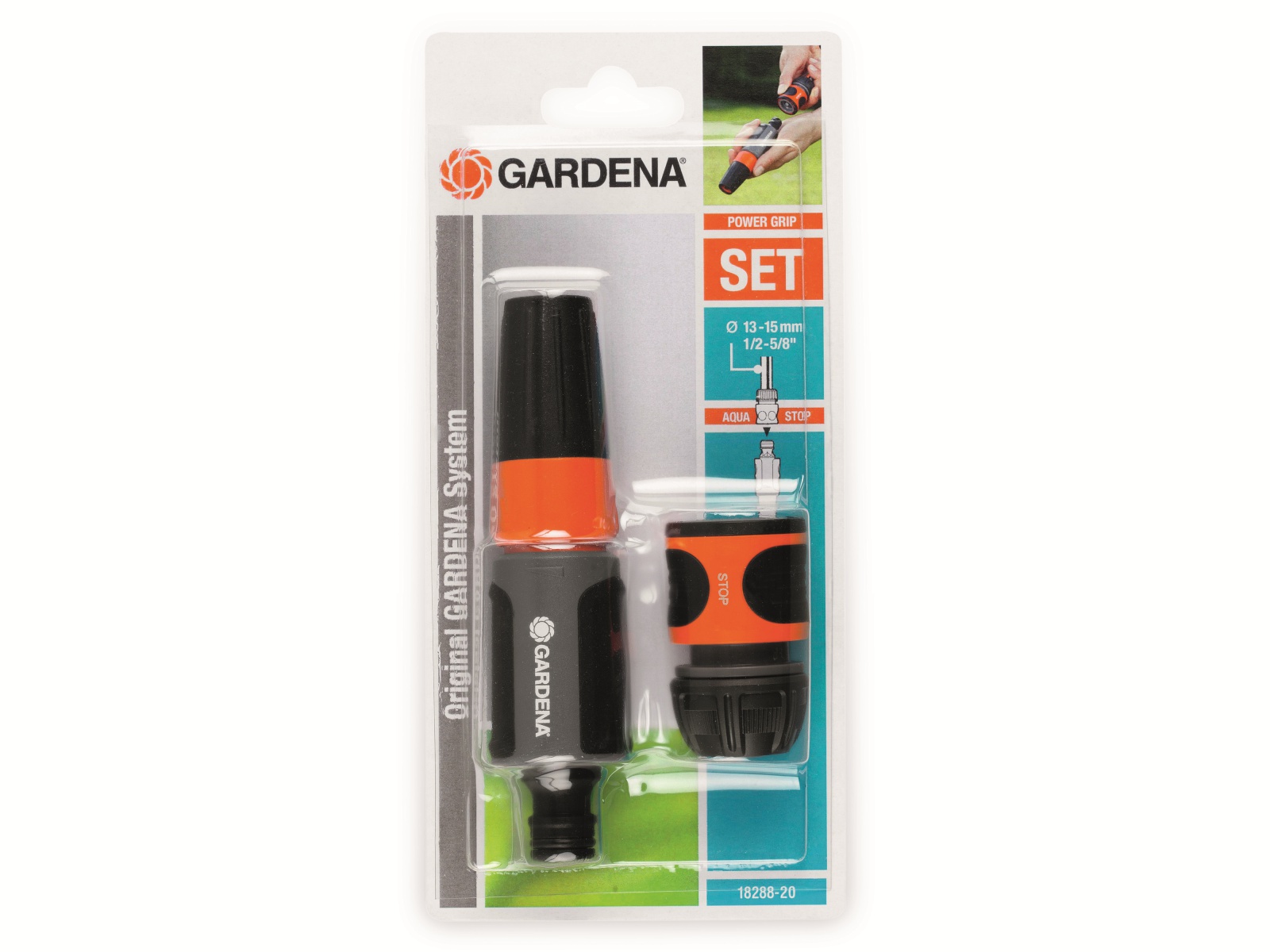 GARDENA Gartensprüher-Set 18288-20, 2-teilig, 13mm (1/2") GARDENA Gartensprüher-Set 18288-20, 2-teilig, 13mm (1/2")