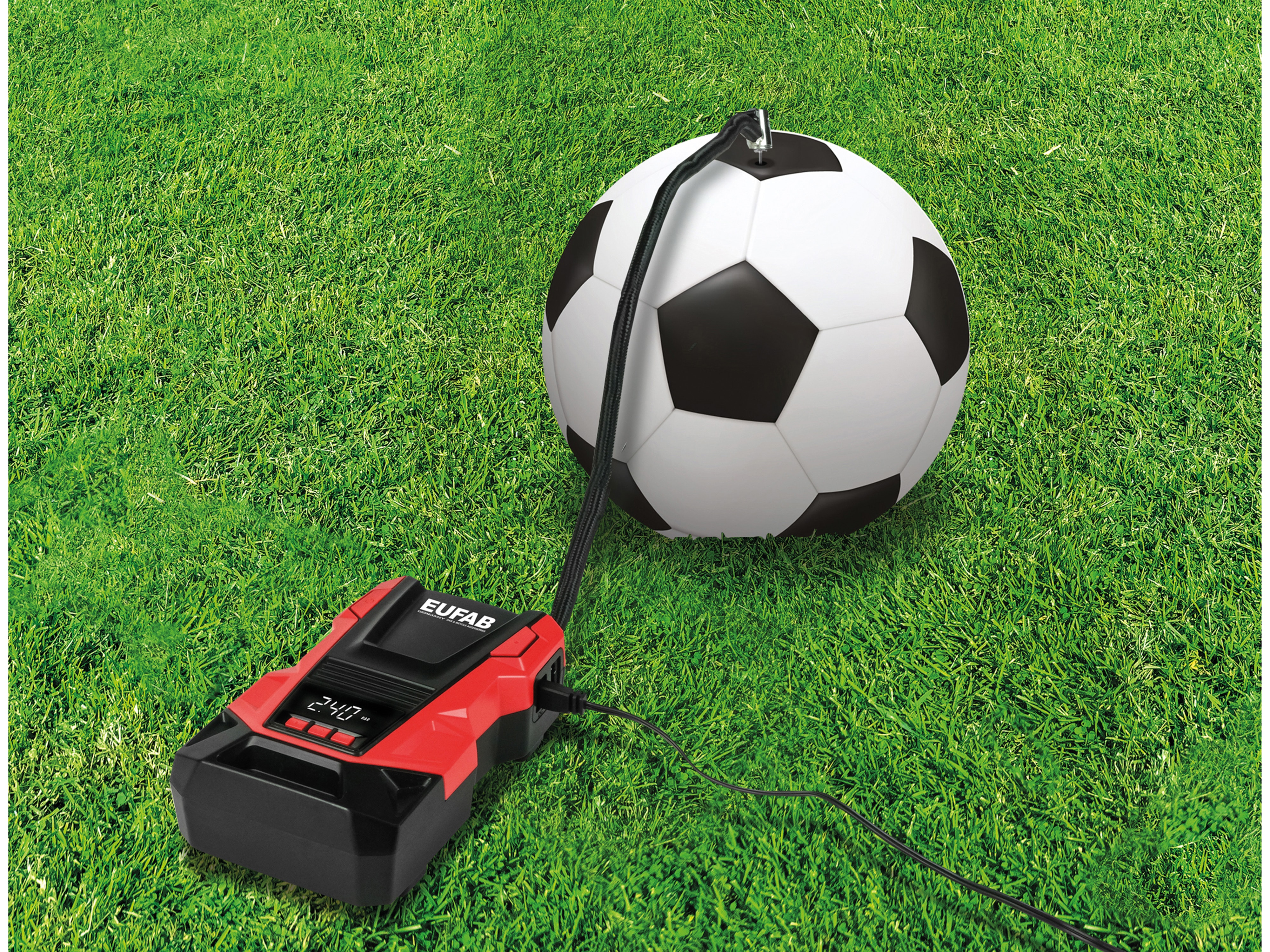 EUFAB Luft-Kompressor Dual Power 12V/230 V EUFAB Luft-Kompressor Dual Power 12V/230 V
