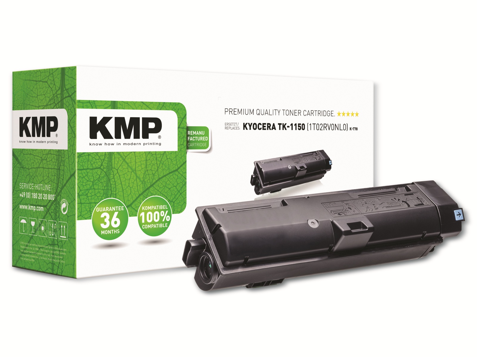 KMP Toner K-T78, schwarz KMP Toner K-T78, schwarz