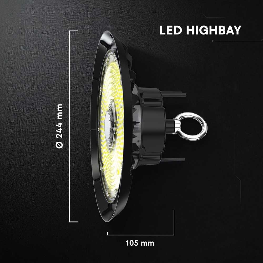 V-TAC LED-Hallenstrahler VT-240746, EEK: D, 100W, 15500lm, 6500K, 90°, IP65