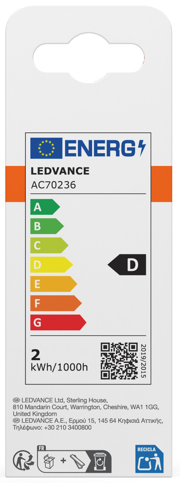 OSRAM LED Lampe Retrofit, 1,8 W, E14, 2700 K, EEK: D, 250 lm, IP20, warmweiß OSRAM LED-Lampe Retrofit, 1,8 W, E14, 2700 K, EEK: D, 250 lm, IP20, warmweiß