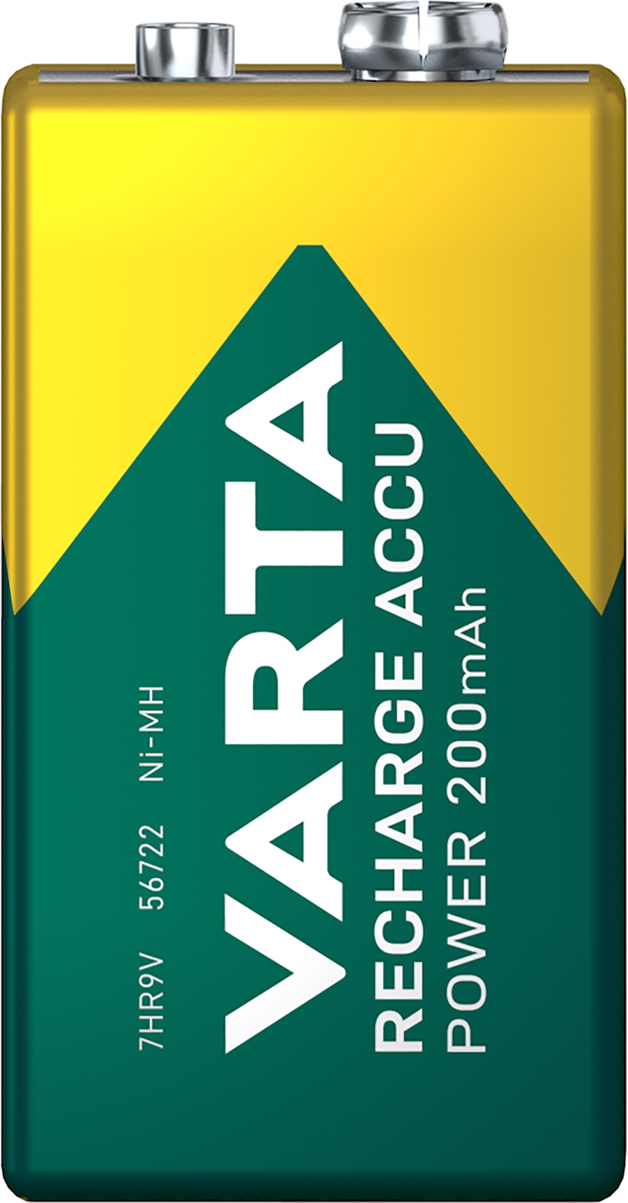 VARTA NiMH-9 V-Block-Akku 56722 Ready-To-Use, 200 mAh
