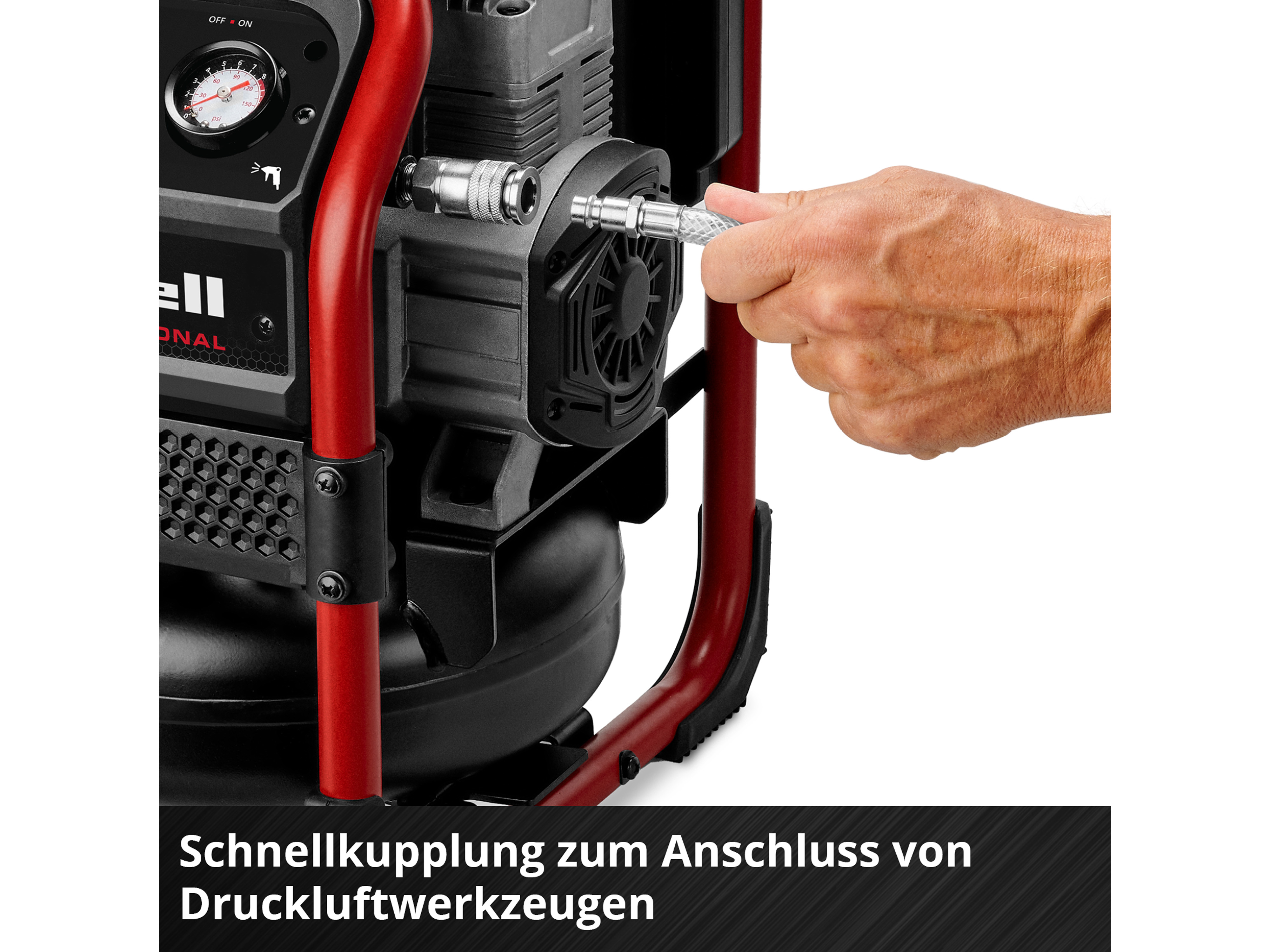 EINHELL PROFESSIONAL Akku-Kompressor SILENZZO 18/160, 4020385