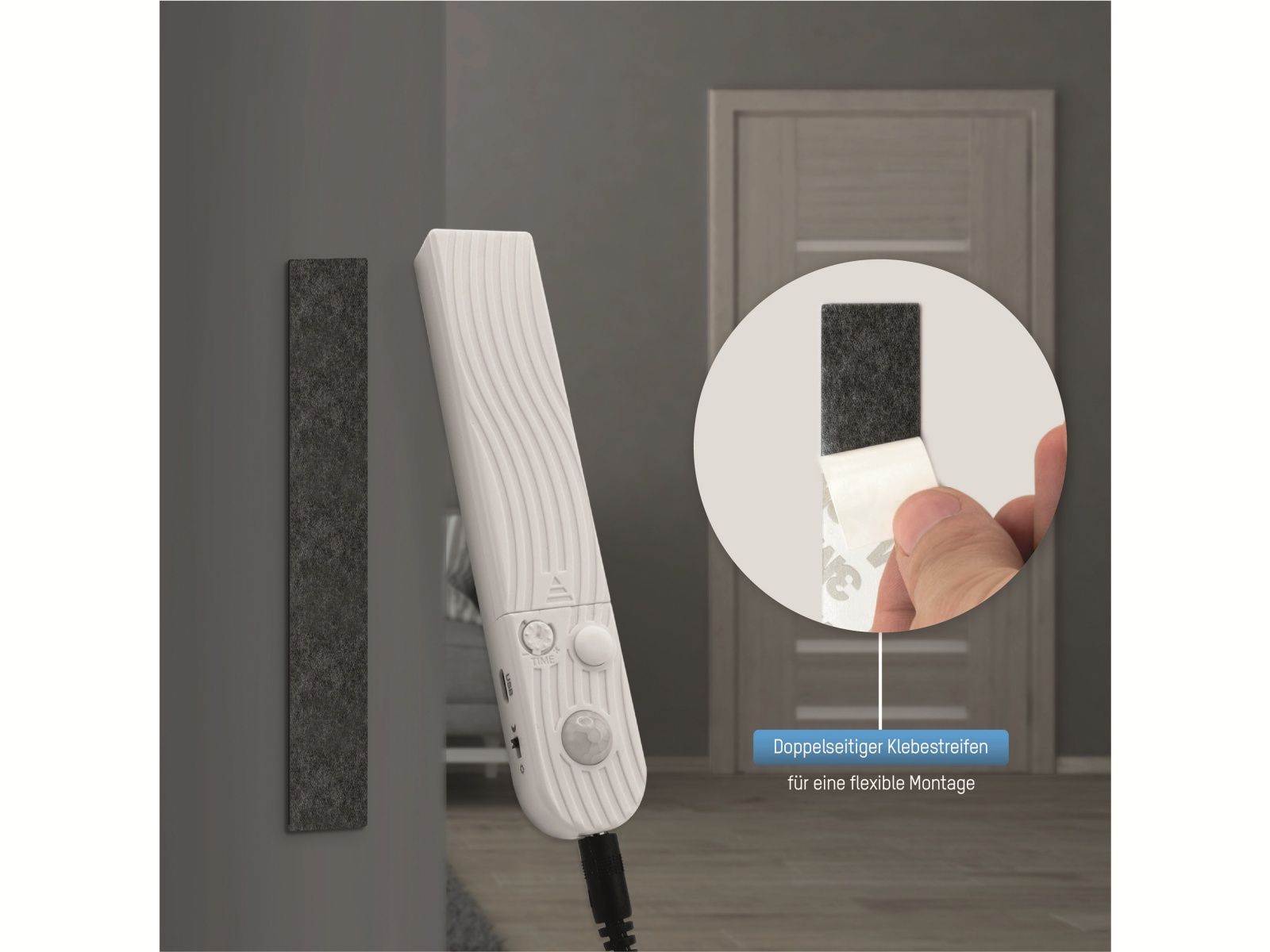 ANSMANN LED-Band 60 LEDs, Bewegungs-/Dämmerungssensor, inklusive 4 Micro-Batterien ANSMANN LED-Band 60 LEDs, Bewegungs-/Dämmerungssensor, inklusive 4 Micro-Batterien