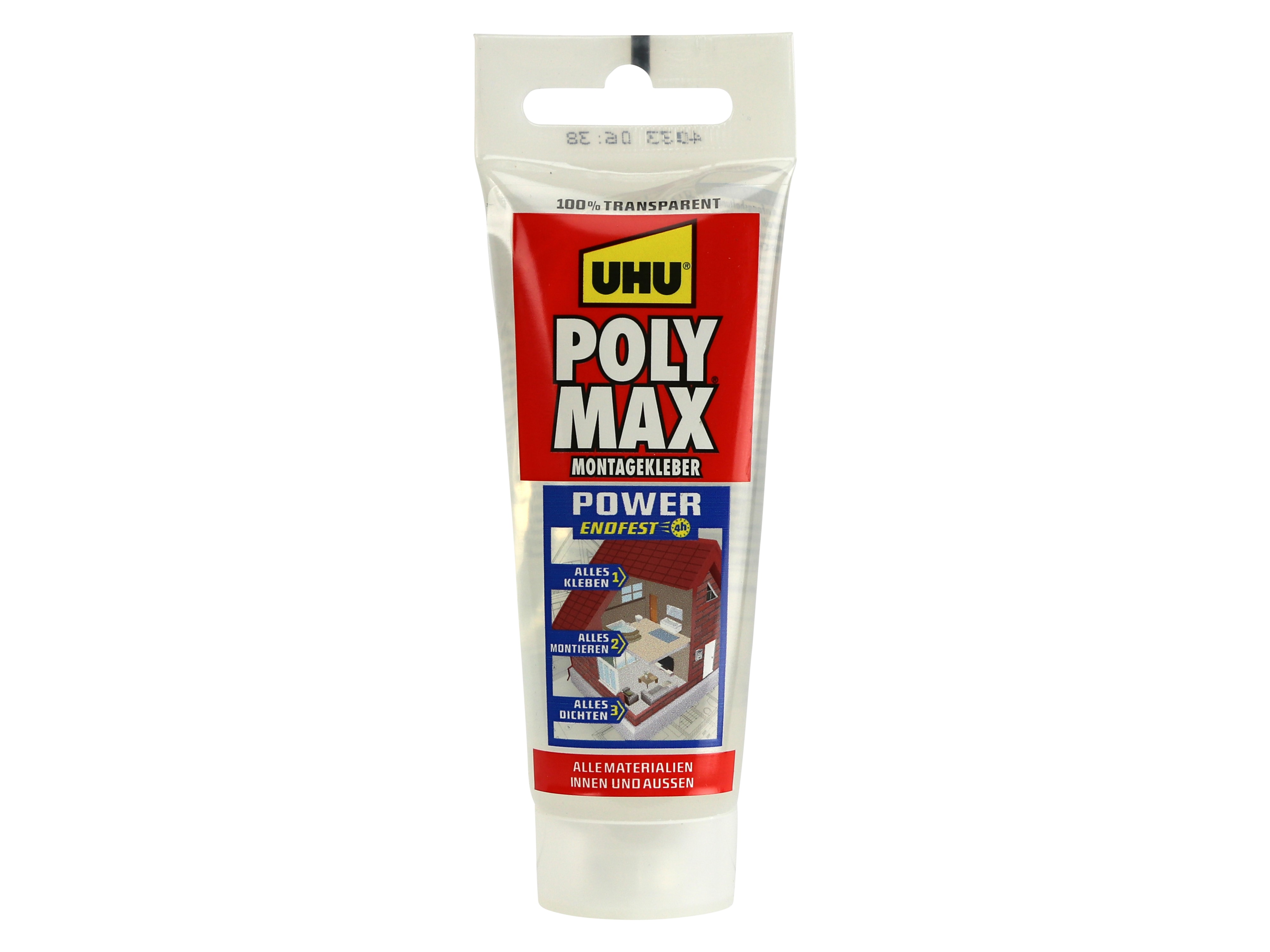 UHU Montagekleber Poly Max, 75 g UHU Montagekleber Poly Max, 75 g