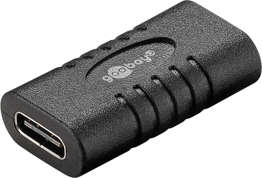 GOOBAY USB-C-Adapter 45401 Kupplung schwarz GOOBAY USB-C-Adapter 45401 Kupplung schwarz