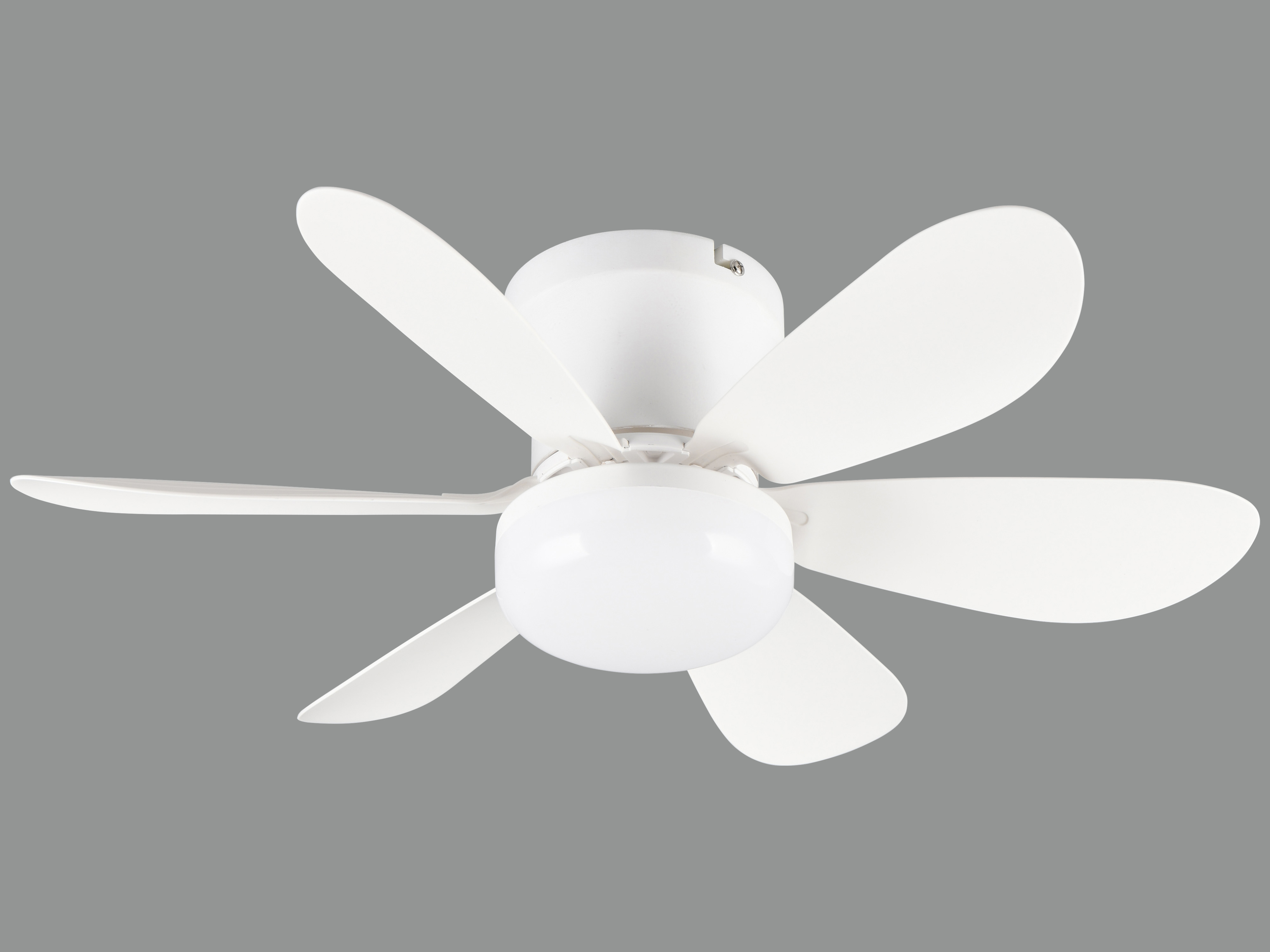 REALITY LED-Deckenleuchte mit Ventilator Lund R67462131, 20W, 2700... 6500K, 850lm, CCT, IP20, weiß