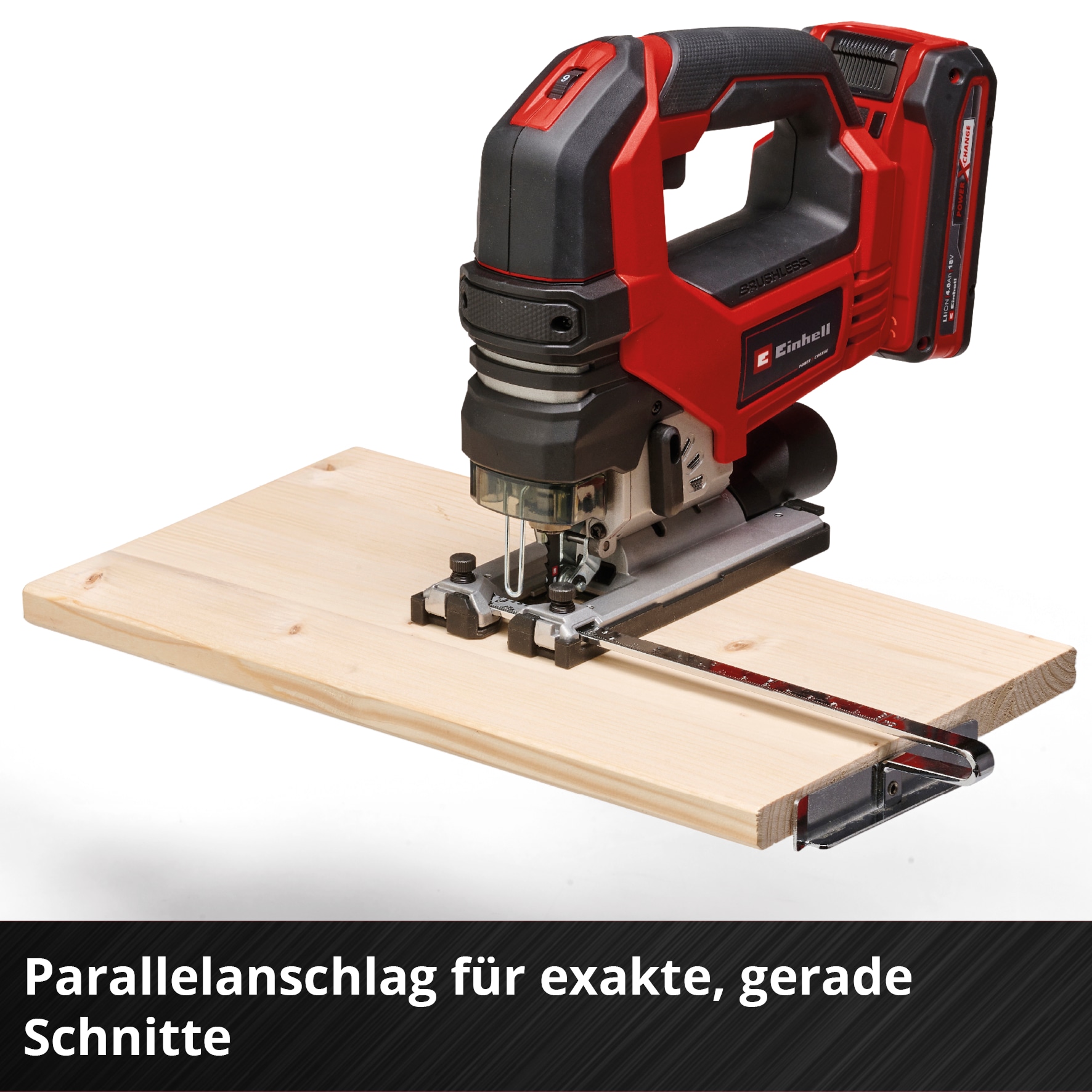 EINHELL PROFESSIONAL Akku-Stichsäge TP-JS 18/135 Li BL-Solo + Systemkoffer E-Case S-F EINHELL PROFESSIONAL Akku-Stichsäge TP-JS 18/135 Li BL-Solo + E-Box Koffer S-F