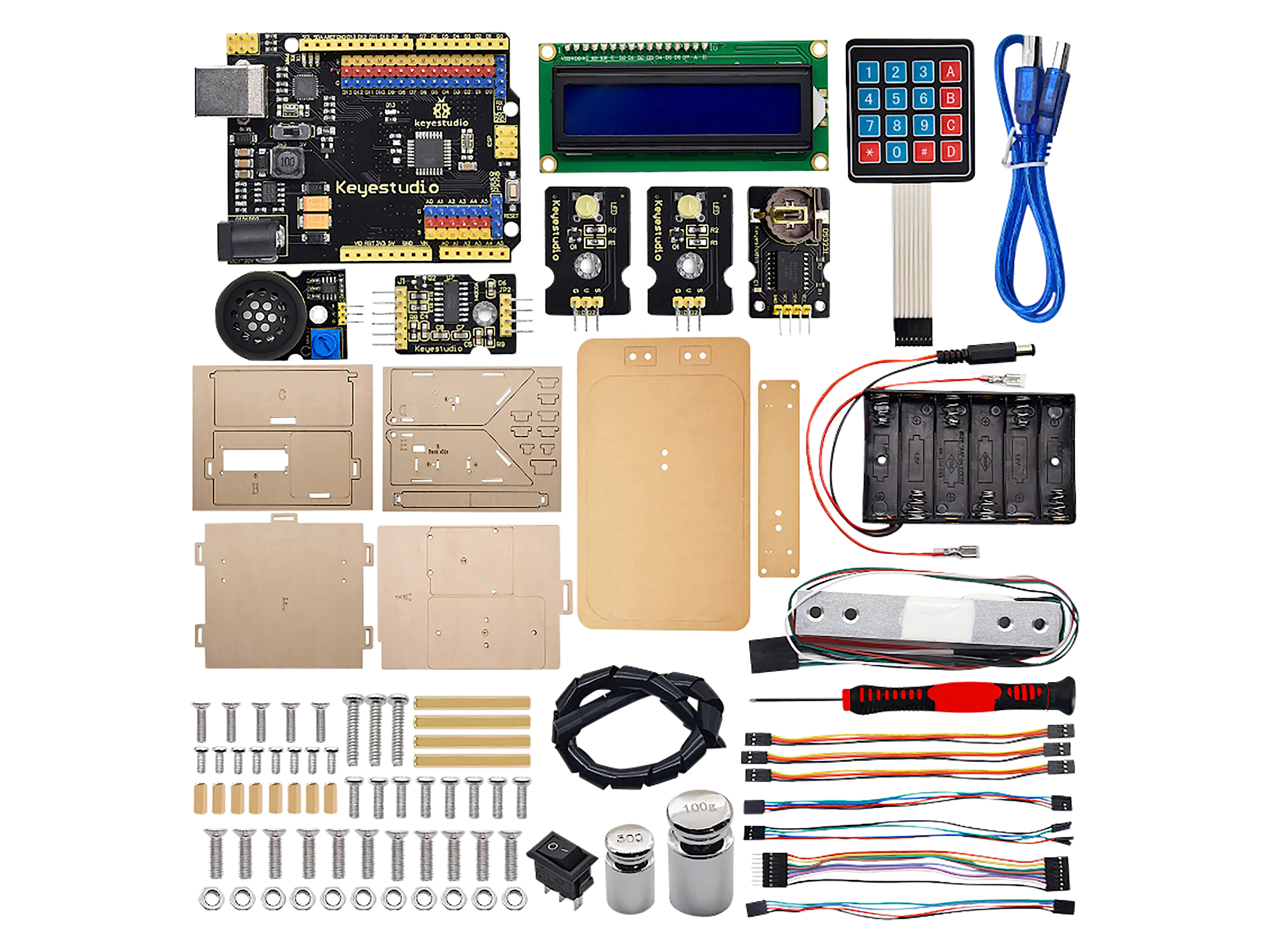 KUBII Bausatz Elektronikwaage KUBII Bausatz Elektronikwaage