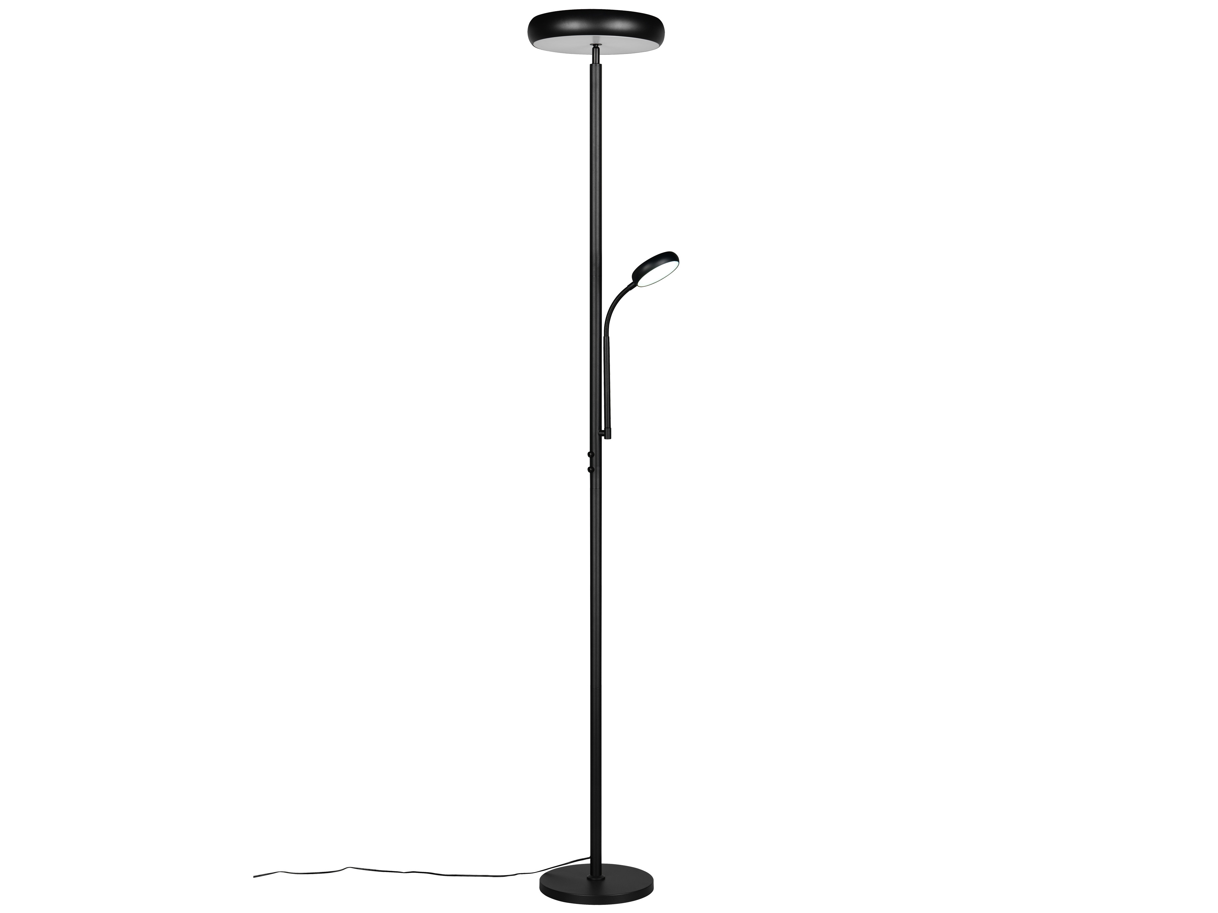 REALITY LED-Stehleuchte Palermo R45741132, 23W, 3000... 6500K, 2500lm, CCT, IP20, schwarz REALITY LED-Stehleuchte Palermo R45741132, 23W, 3000... 6500K, 2500lm, CCT, IP20, schwarz