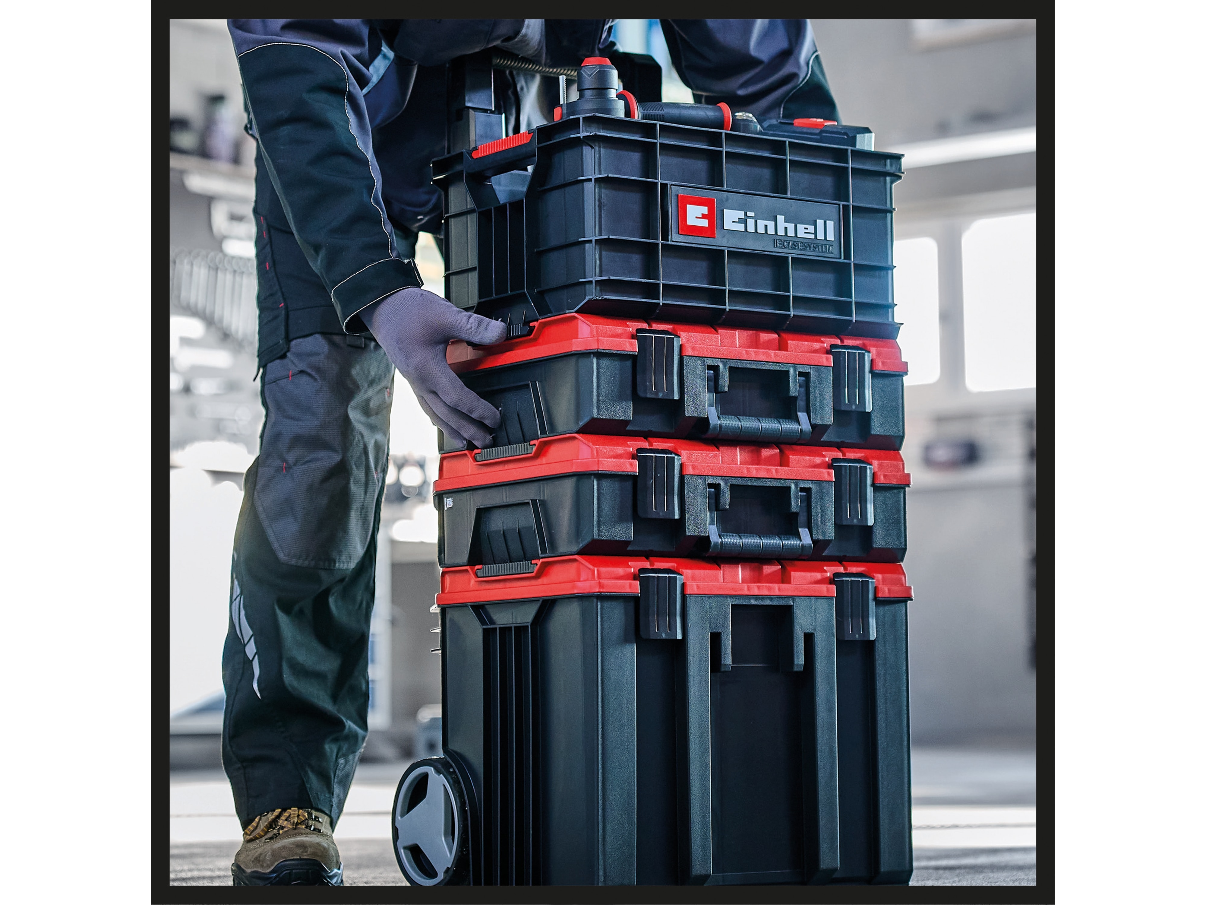 EINHELL Systemkoffer E-Case Werkzeugkiste EINHELL Systemkoffer E-Case Werkzeugkiste