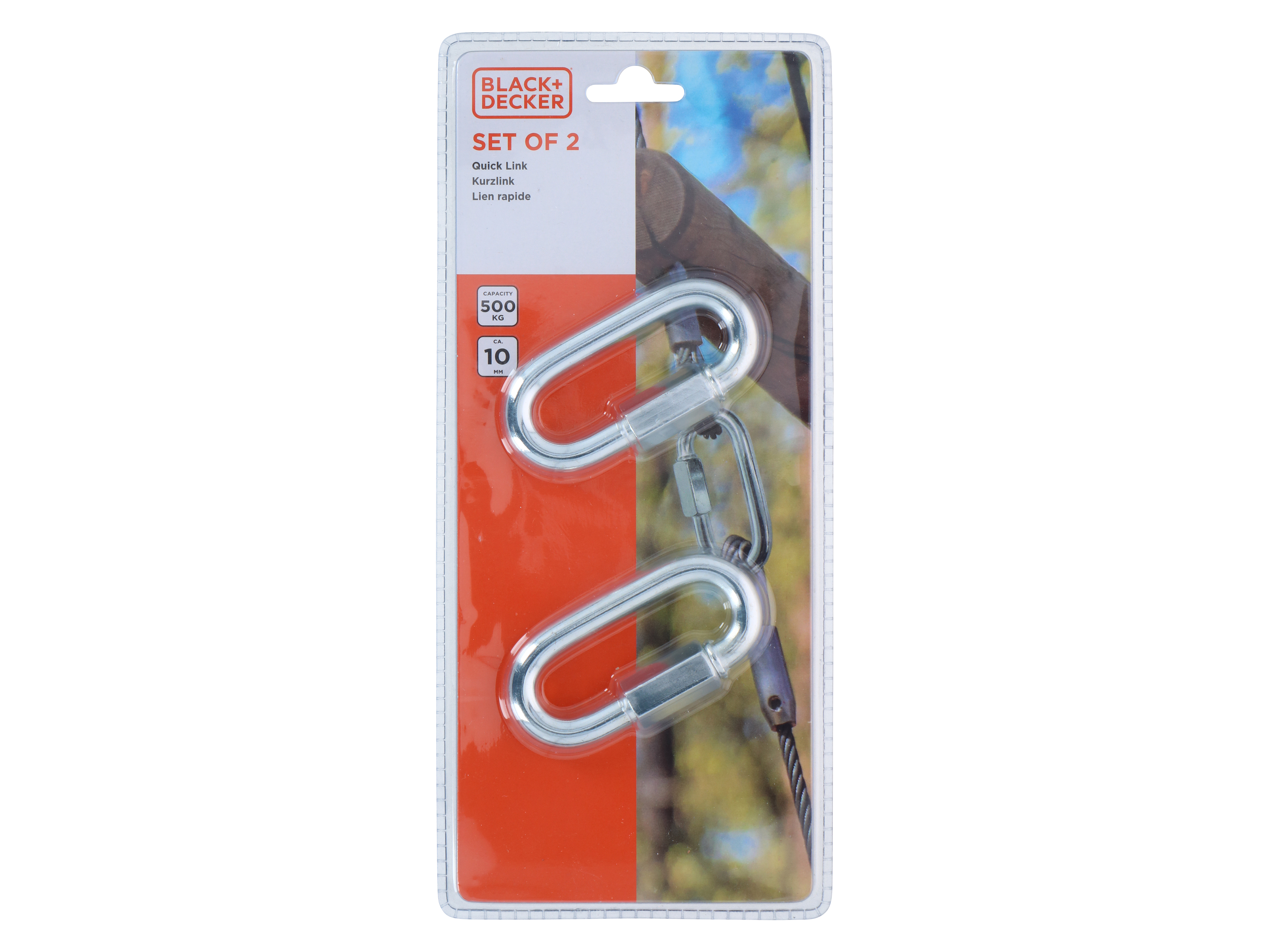 BLACK & DECKER, Schnellglied-Set, 2-teilig