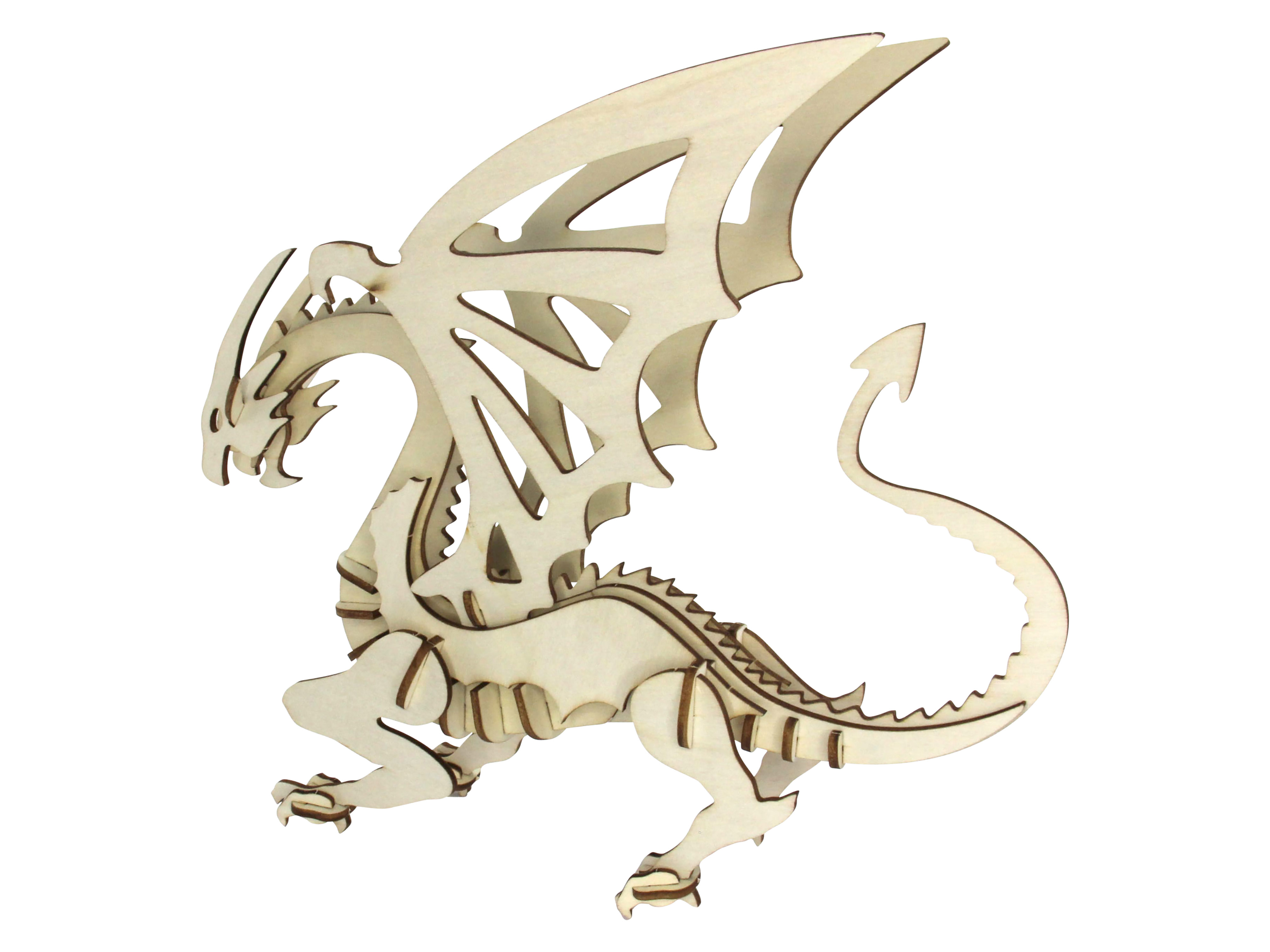 SOL-EXPERT 3D Holz Puzzle Drache SOL-EXPERT 3D Holz Puzzle Drache