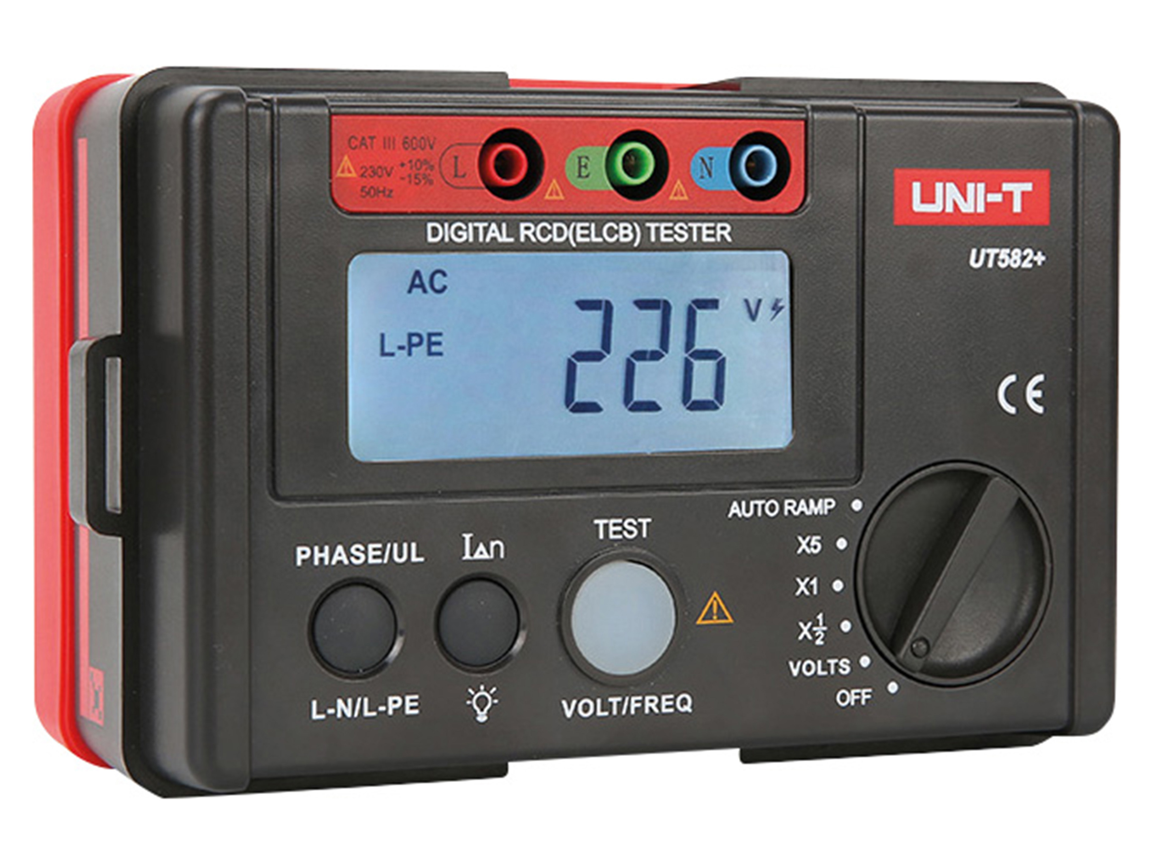 UNI-T RCD-Prüfgerät UT582+ UNI-T RCD-Prüfgerät UT582+