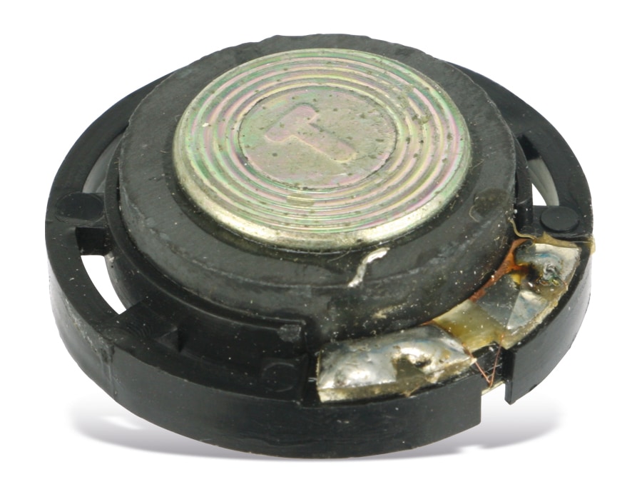 Kleinlautsprecher, 8 Ω, 29 mm Kleinlautsprecher, 8 Ω, 29 mm