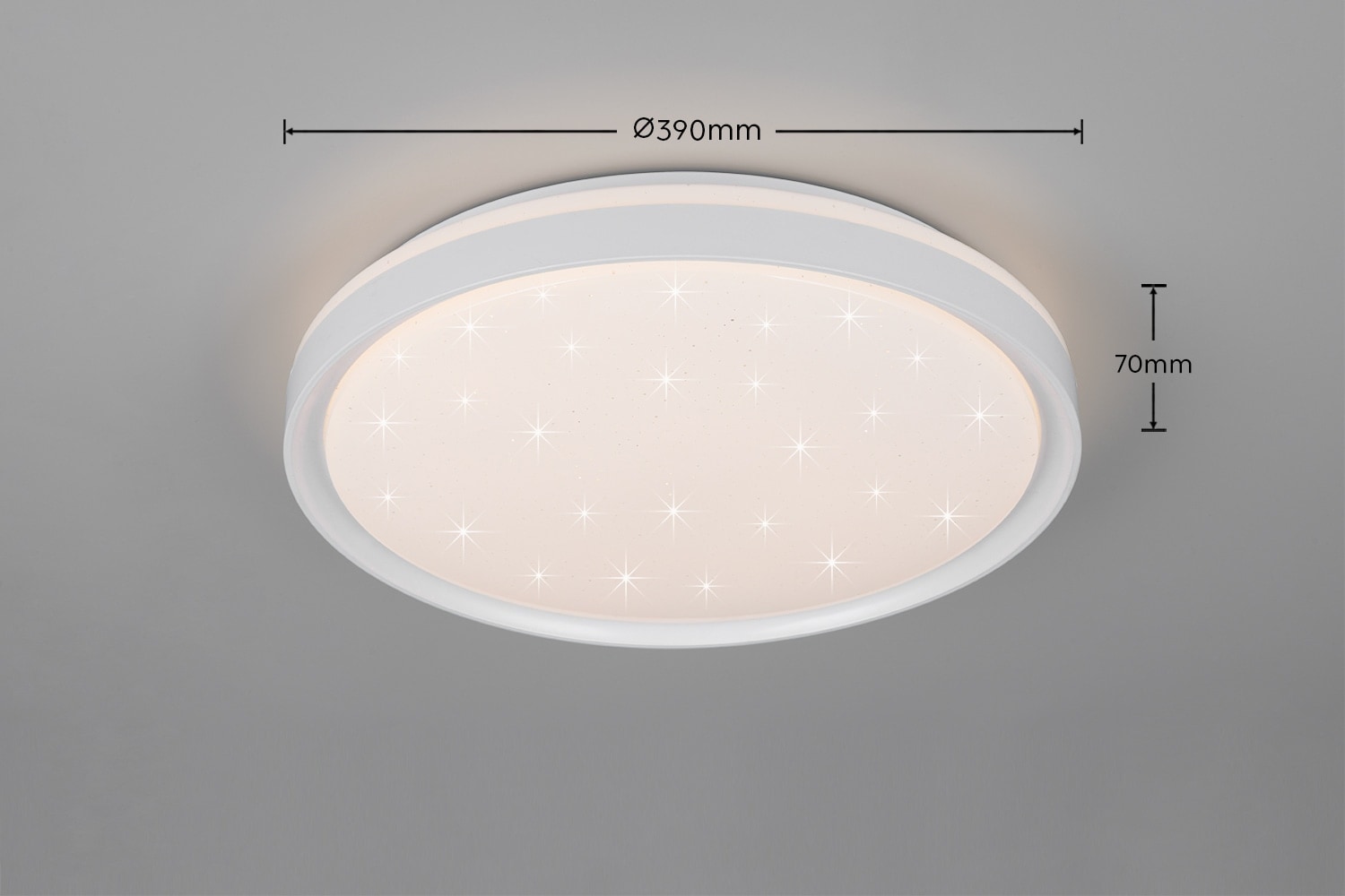 REALITY LED-Deckenleuchte SOLIT, R63581131, 14W, 1800lm, weiß REALITY LED-Deckenleuchte SOLIT, R63581131, 14W, 1800lm, weiß