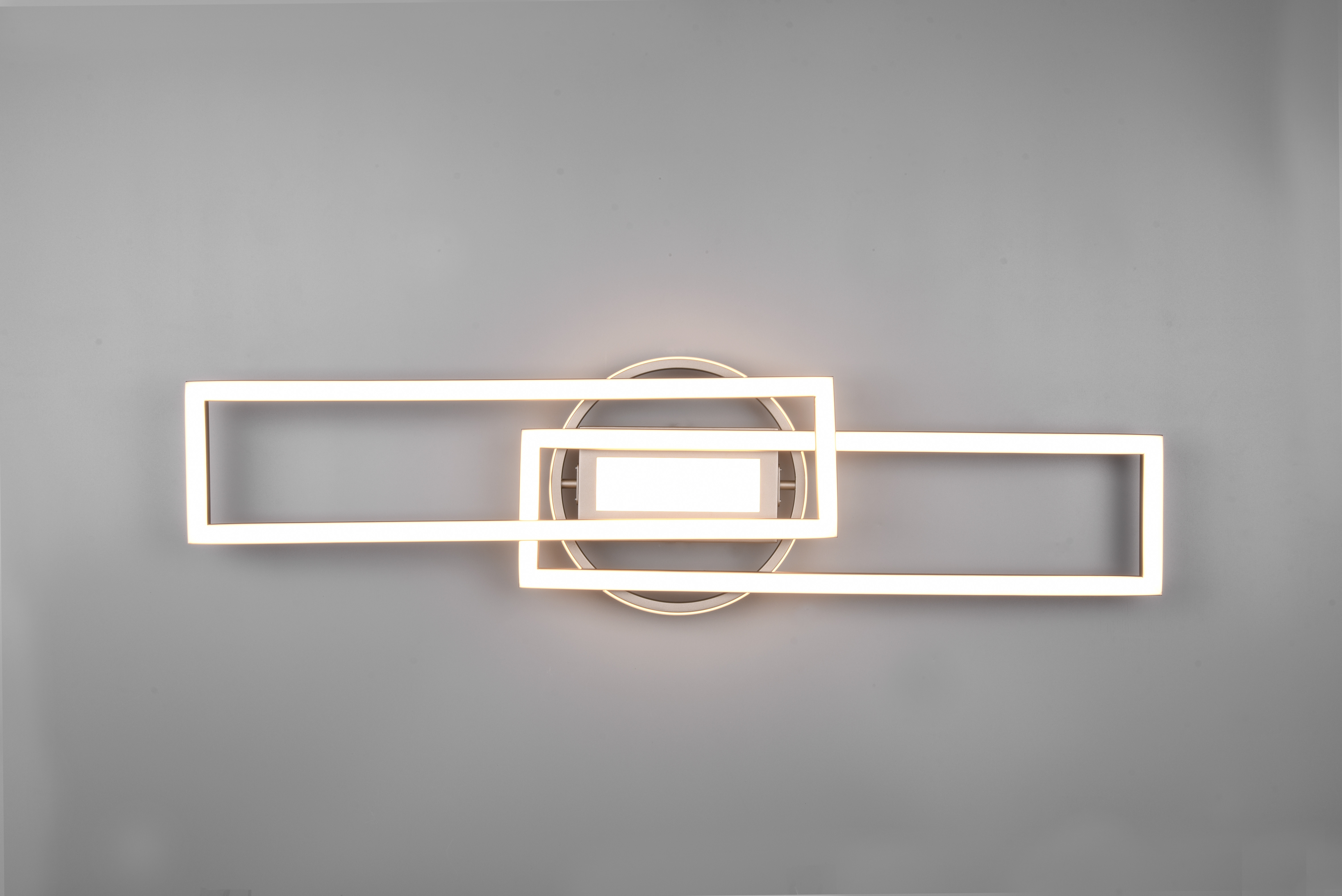 REALITY LED-Deckenleuchte Twister R67183107 nickel-matt, 30 W, 4500 lm, CCT REALITY LED-Deckenleuchte Twister R67183107 nickel-matt, 30 W, 4500 lm, CCT