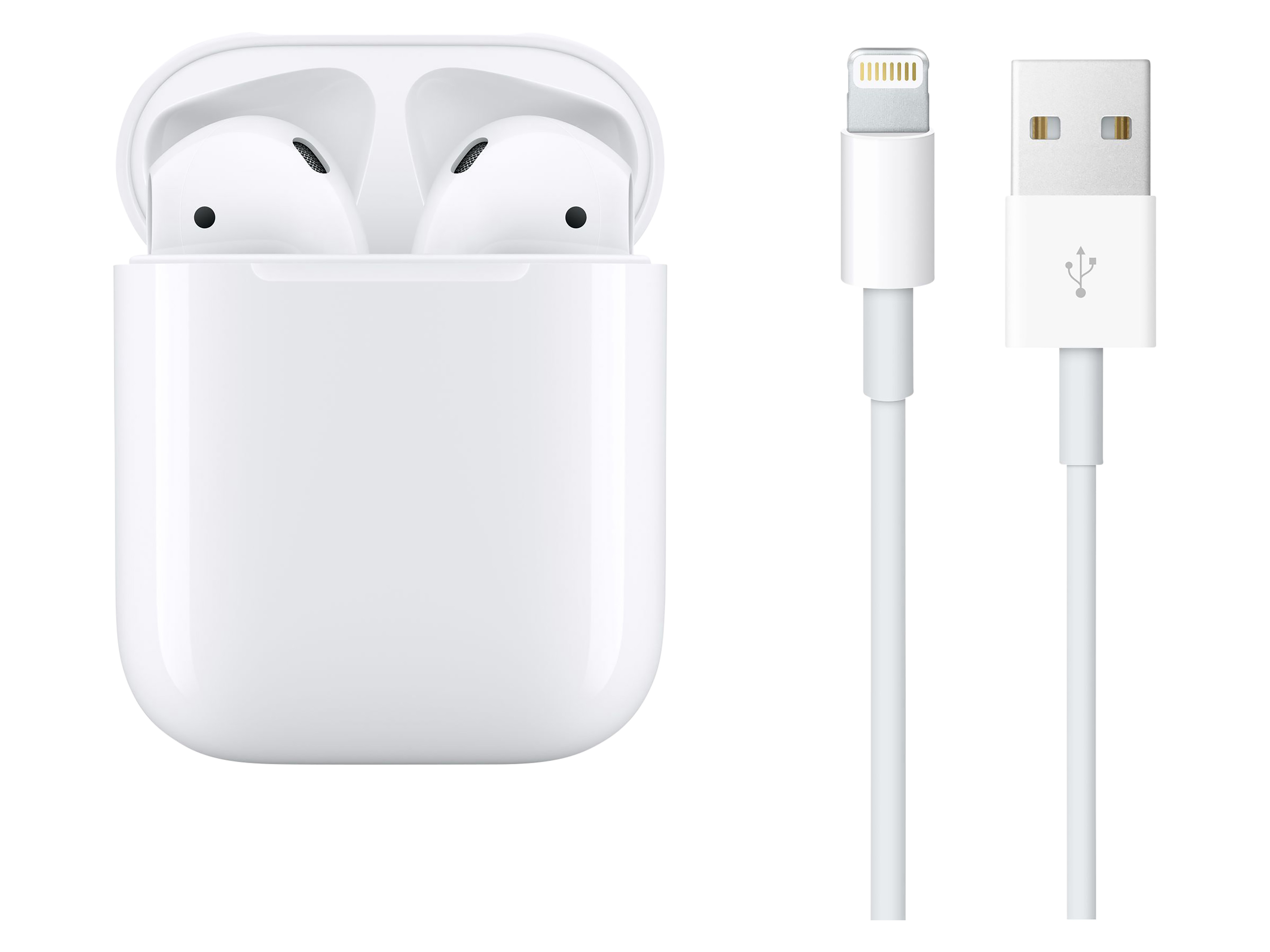 APPLE AirPods, zweite Generation, TWS, In-Ear, Bluetooth, weiß APPLE AirPods, zweite Generation, TWS, In-Ear, Bluetooth, weiß