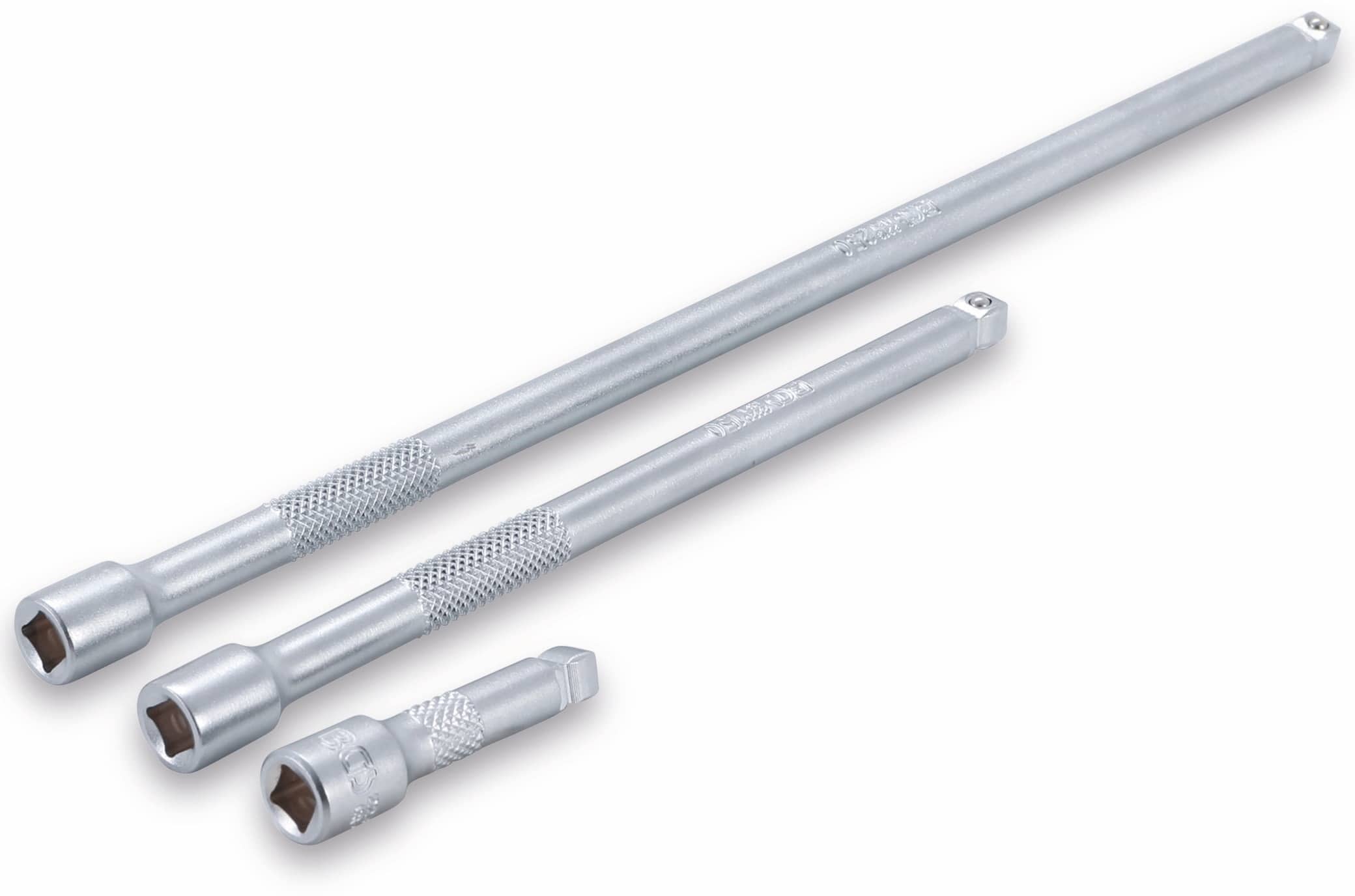 BGS TECHNIC Kippverlängerungs-Satz, 2233, 6,3 mm (1/4"), 50 / 150 / 250 mm, 3-tlg. BGS TECHNIC Kippverlängerungs-Satz, 2233, 6,3 mm (1/4"), 50 / 150 / 250 mm, 3-tlg.