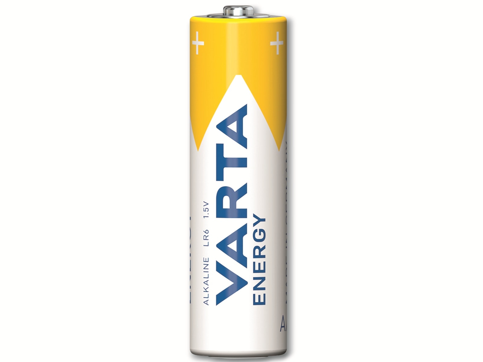 VARTA Batterie Alkaline, Mignon, AA, LR06, 1.5V, Energy, 4 Stück VARTA Batterie Alkaline, Mignon, AA, LR06, 1.5V, Energy, 4 Stück
