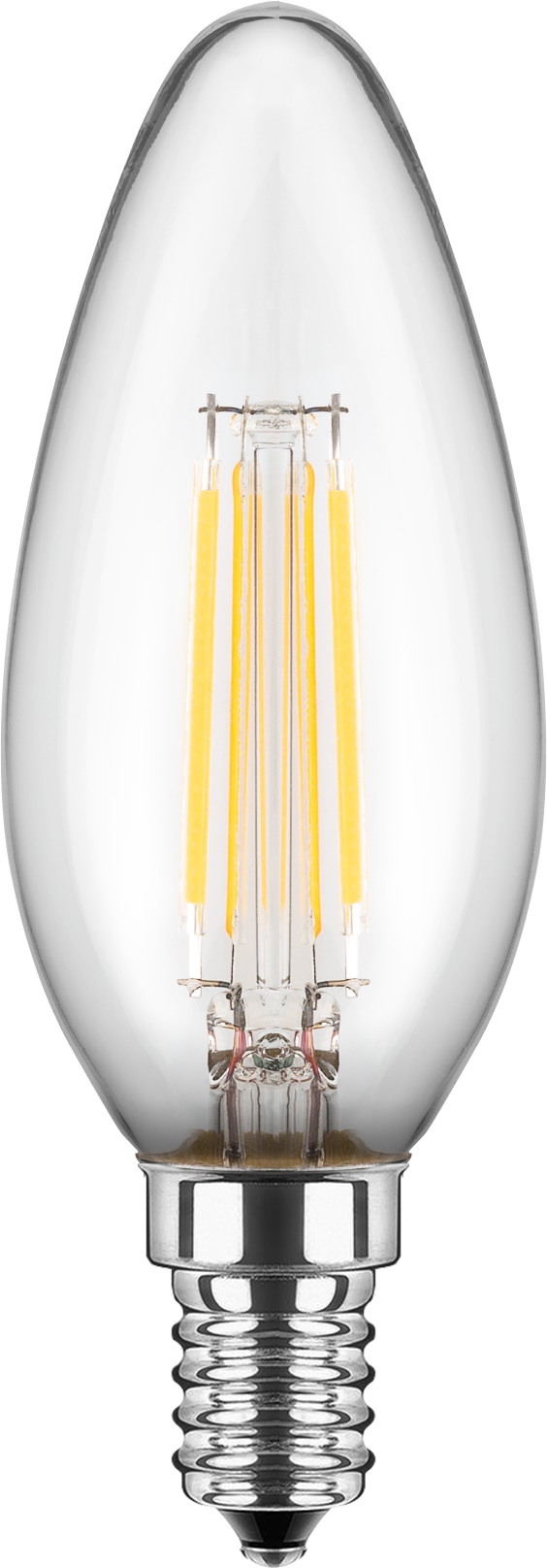 BLULAXA LED-Filament-Lampe, C35, EEK: F, E14, 4,5 W, 470 lm, 2700 K, 5 Stück BLULAXA LED-Filament-Lampe, C35, EEK: F, E14, 4,5 W, 470 lm, 2700 K, 5 Stück