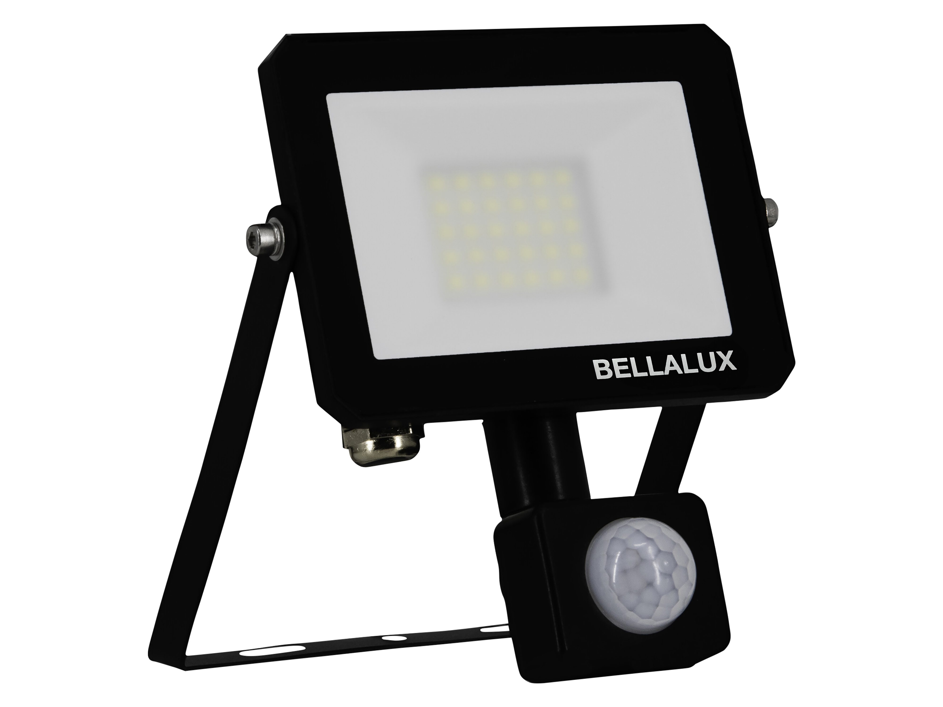 LEDVANCE LED-Fluter, 20W, 4000K, 1800lm, neutralweiß, IP65, mit Bewegungsmelder, schwarz