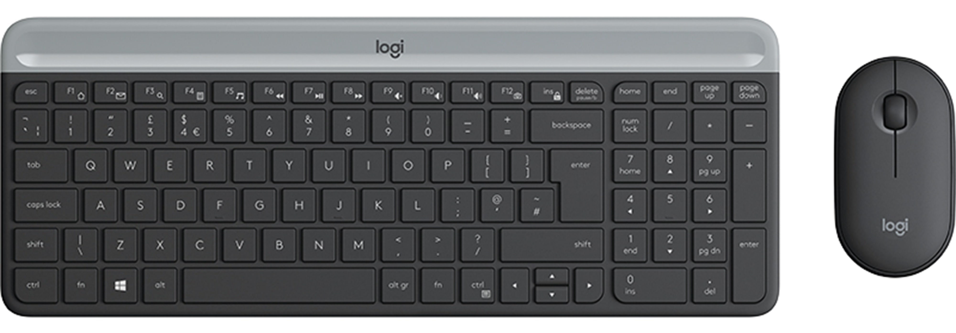 LOGITECH Tastatur- und Mausset MK470 Slim Combo LOGITECH Tastatur- und Mausset MK470 Slim Combo