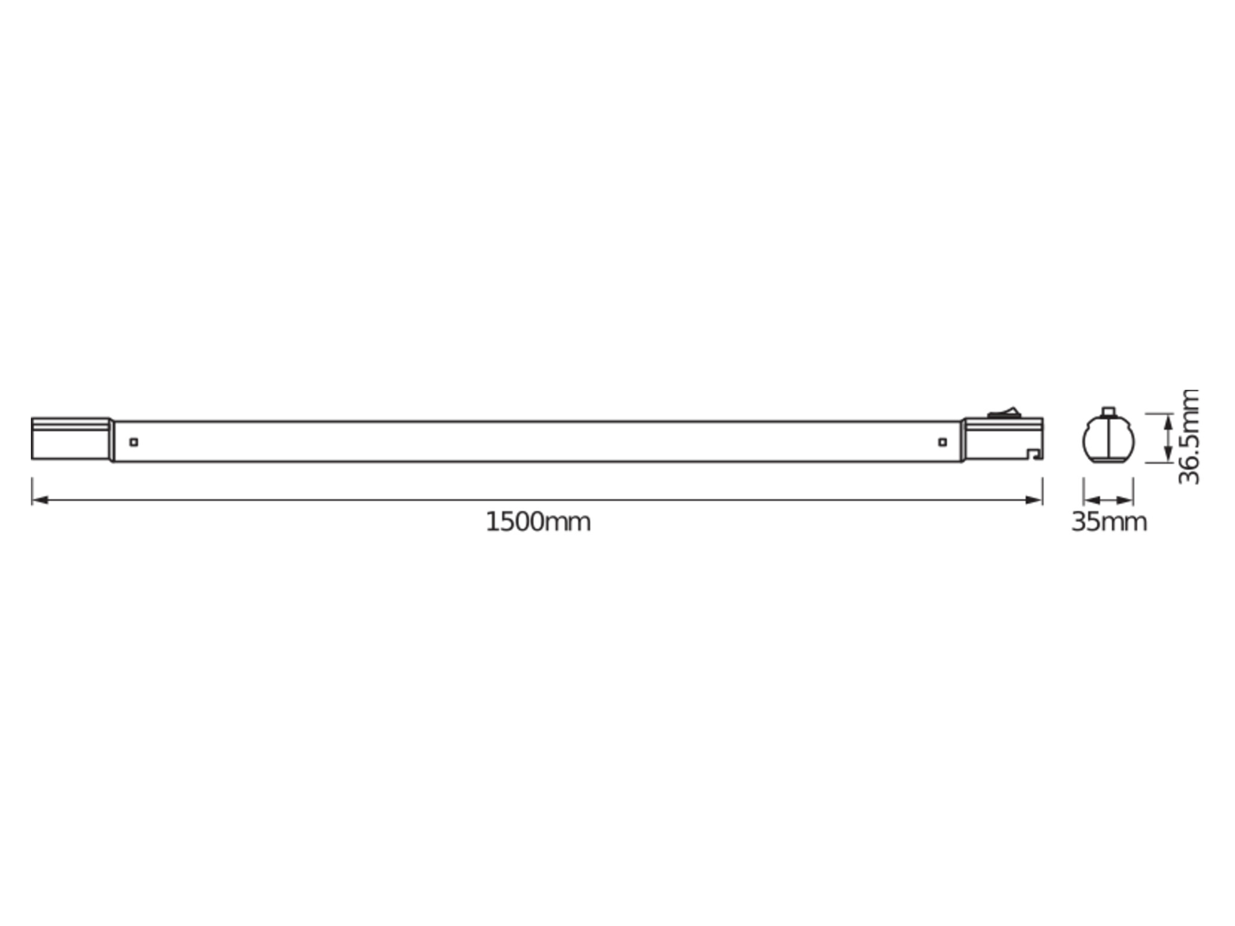 OSRAM LED-Unterbauleuchte 21,50 W, EEK: E, 4000 K, 2365 lm, IP20, neutralweiß OSRAM LED-Unterbauleuchte 21,50 W, 4000 K, 2365 lm, IP20, kaltweiß