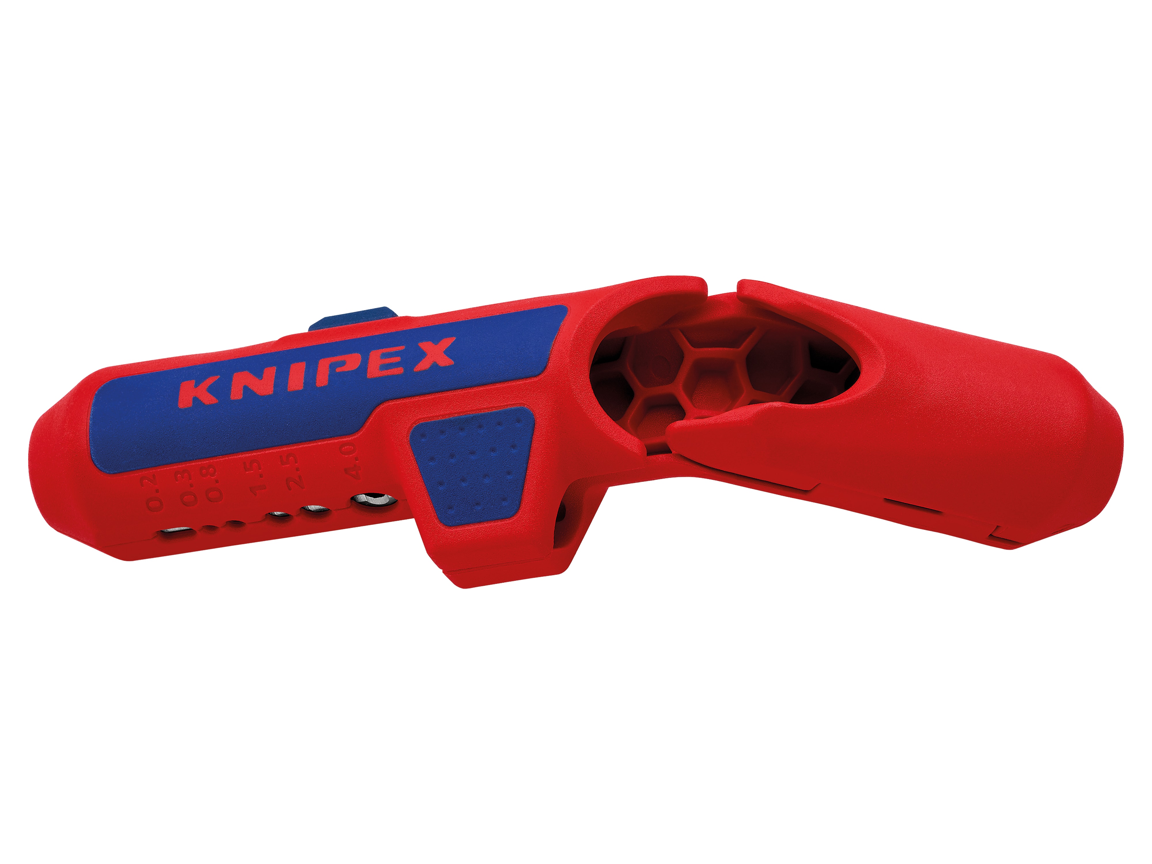 KNIPEX Universal-Abmantelungswerkzeug, ErgoStrip® 16 95 01 SB, für Rechtshänder KNIPEX Universal-Abmantelungswerkzeug, ErgoStrip® 16 95 01 SB, für Rechtshänder