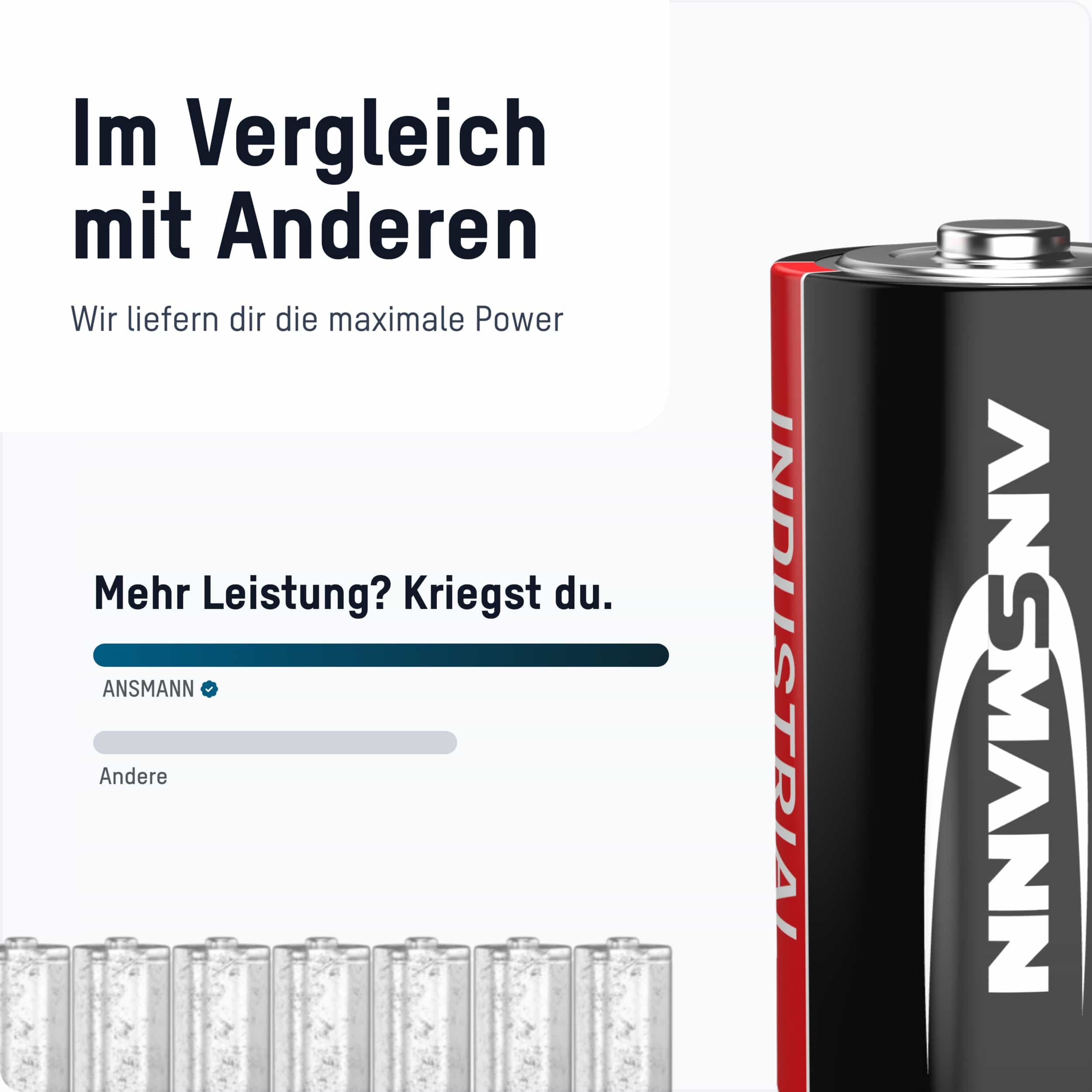 ANSMANN Alkaline Batterie Baby C / LR14, Industrial, 10 Stück ANSMANN Alkaline Batterie Baby C / LR14, Industrial, 10 Stück