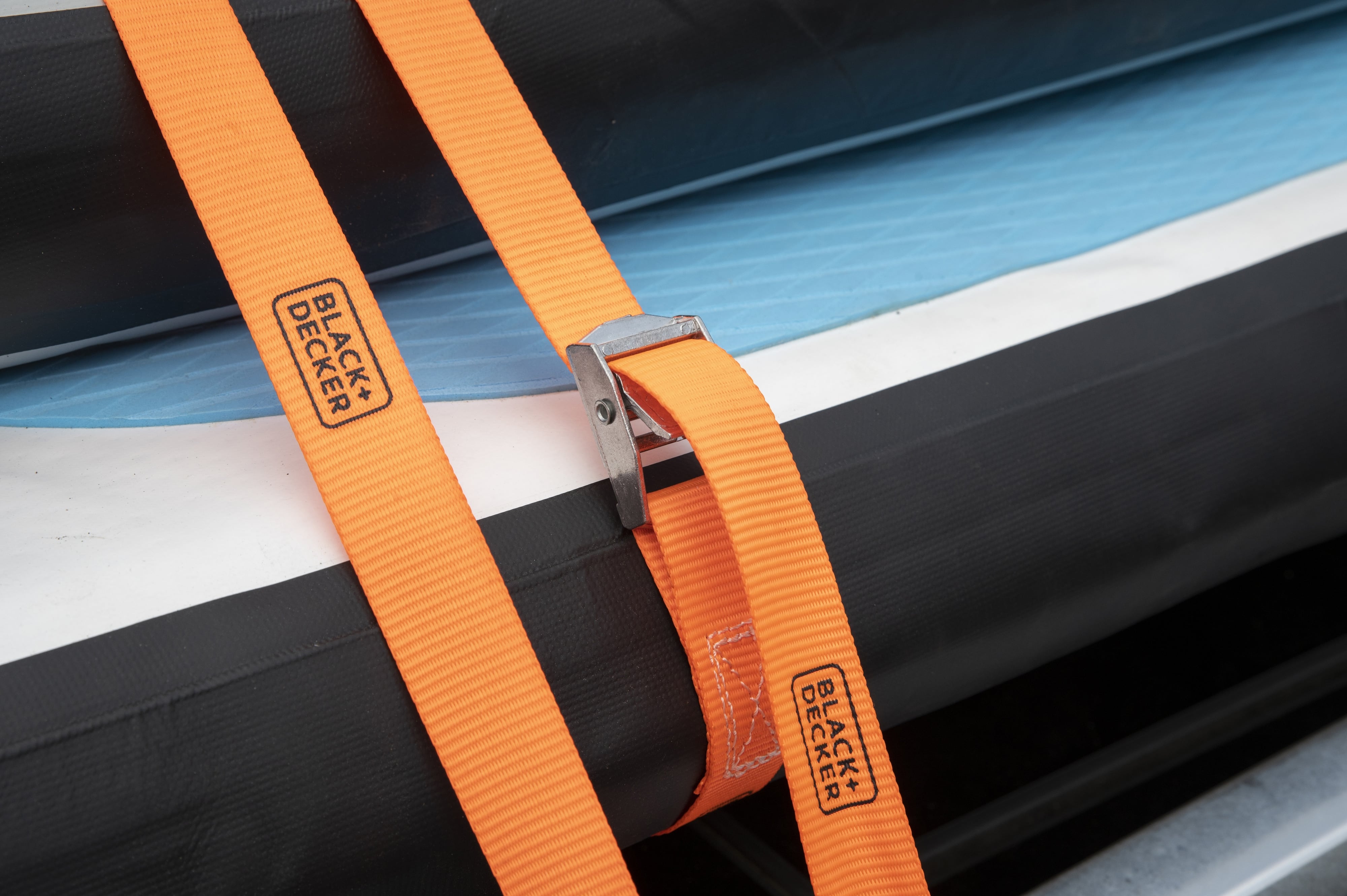 BLACK & DECKER Spanngurte-Satz, 25x2500 mm, 2 Stück BLACK & DECKER Spanngurte-Satz, 25x2500 mm, 2 Stück