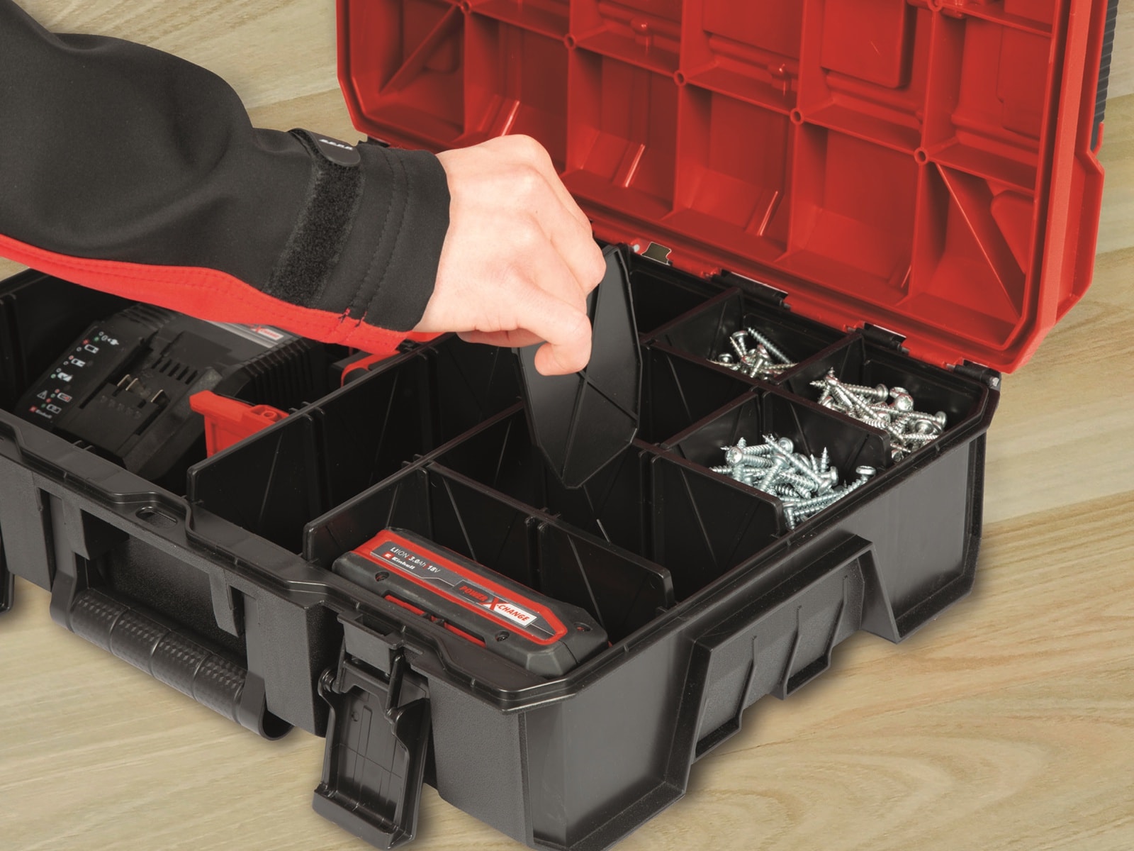 EINHELL Kunststofffächer Set, 9-teilig, für Systemkoffer EINHELL Kunststofffächer Set, 9-teilig, für Systemkoffer